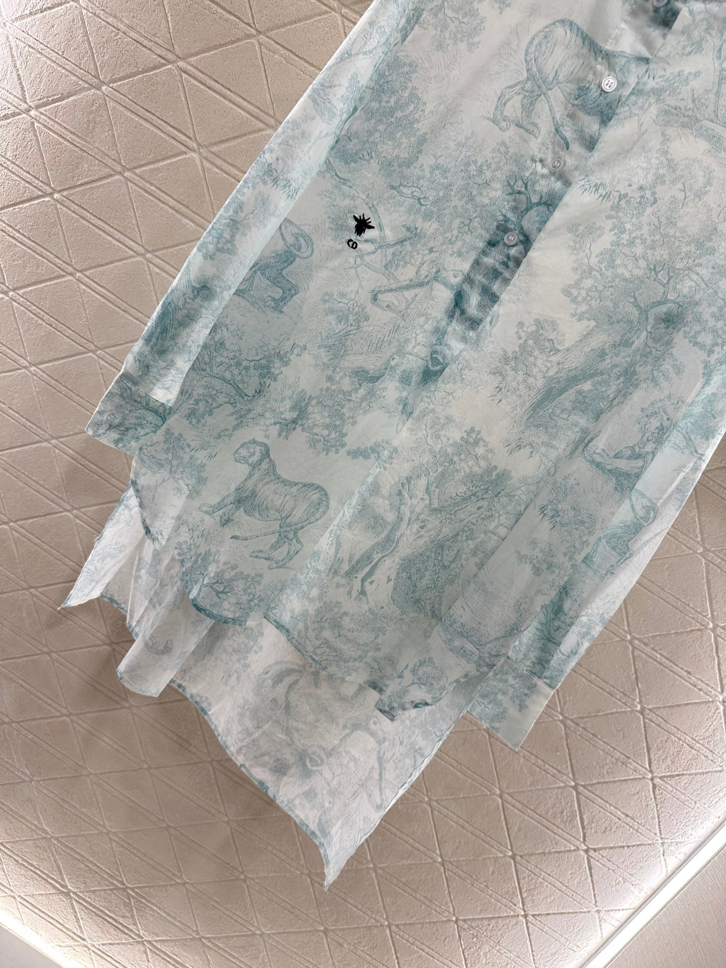 D*♥2025 new product Printed shirt and skirt set