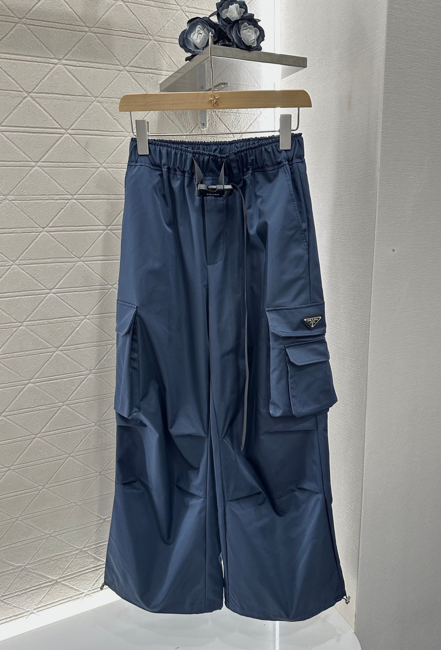 P*♥2025 new products Snap button trousers