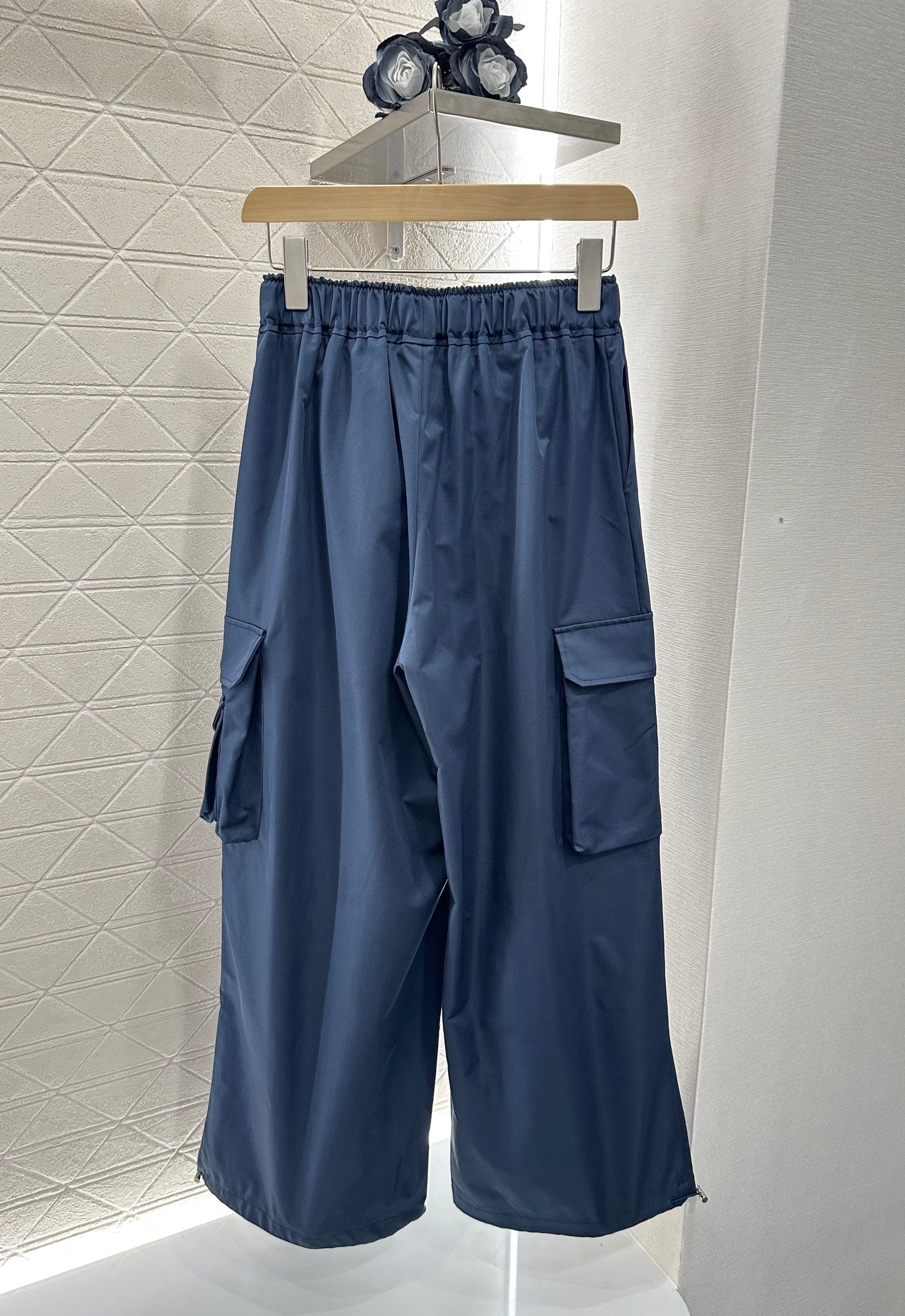 P*♥2025 new products Snap button trousers