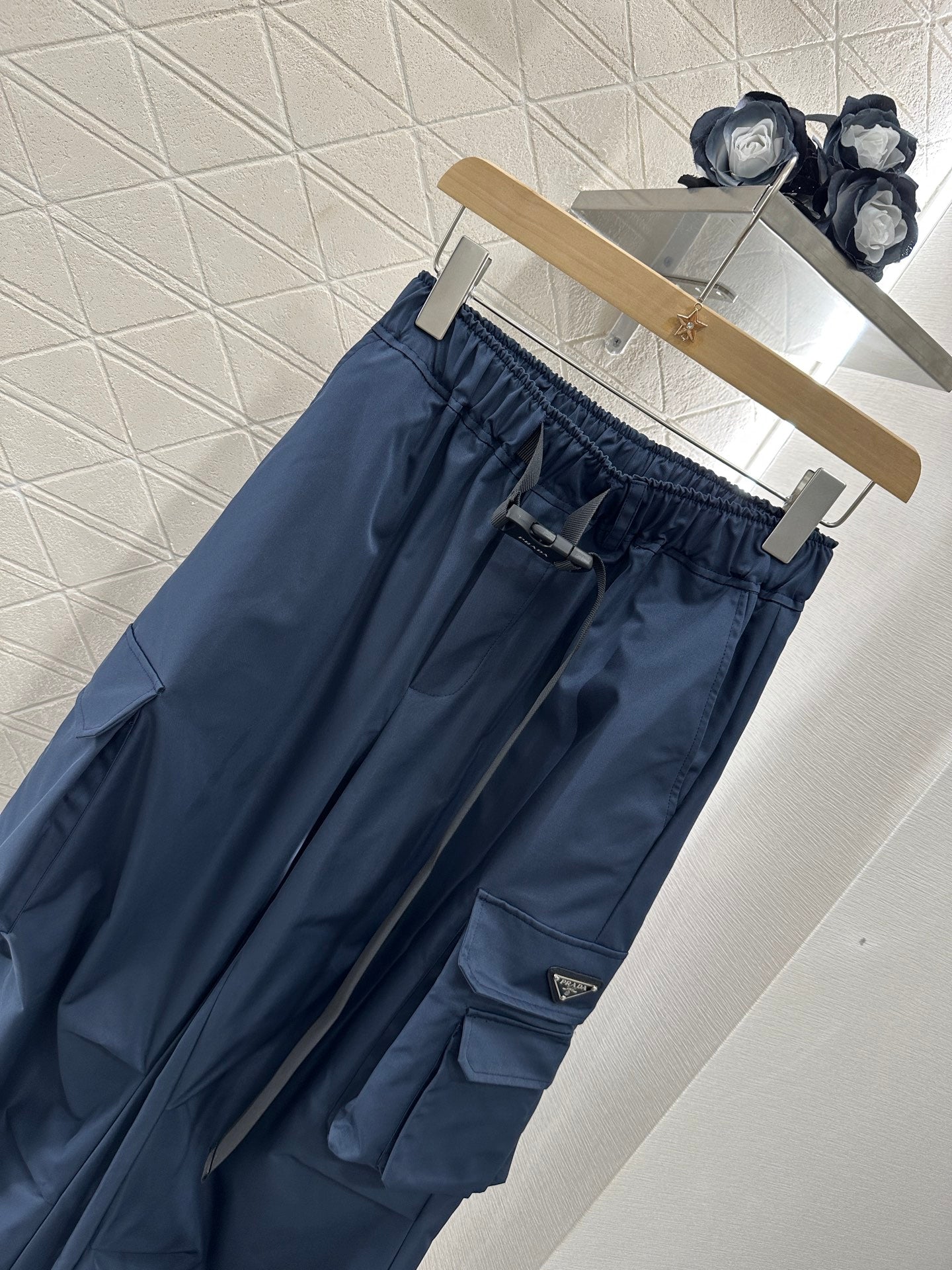 P*♥2025 new products Snap button trousers