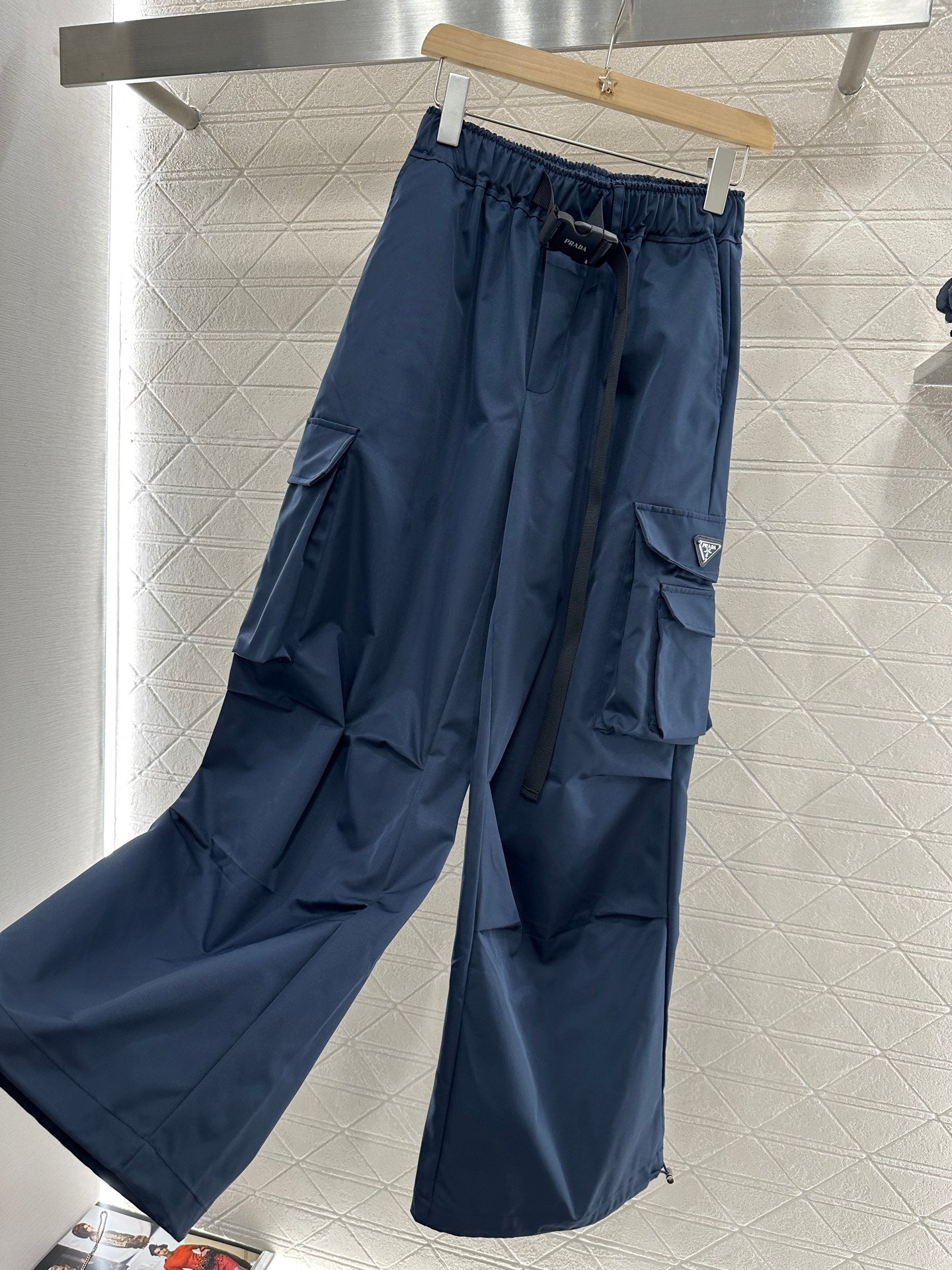 P*♥2025 new products Snap button trousers