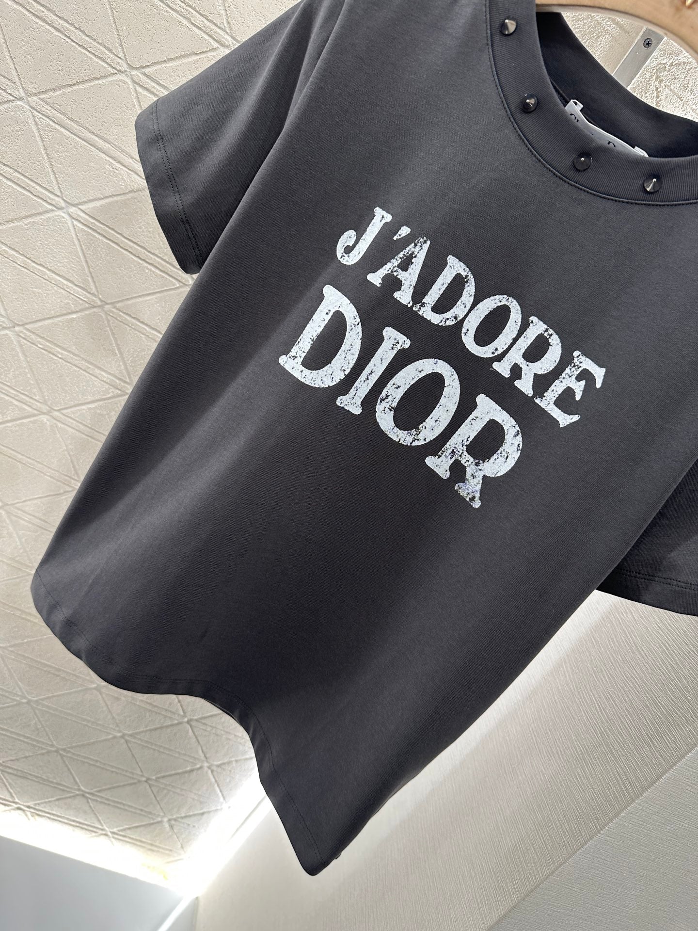 D*♥2025 new product Rivet short sleeves