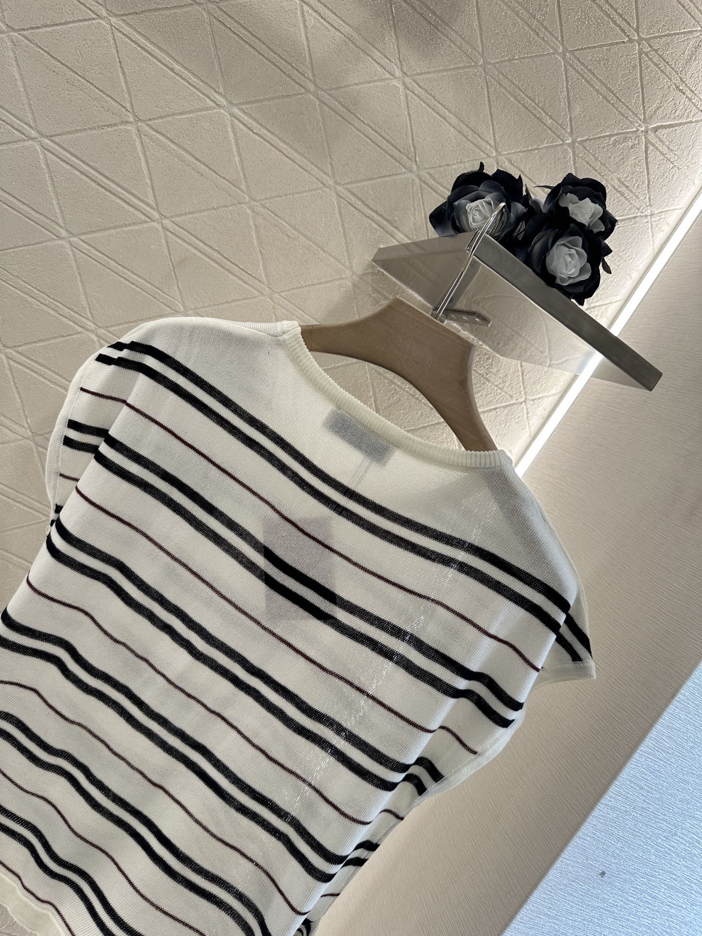 Mi*mi*♥New product Knitted short sleeves