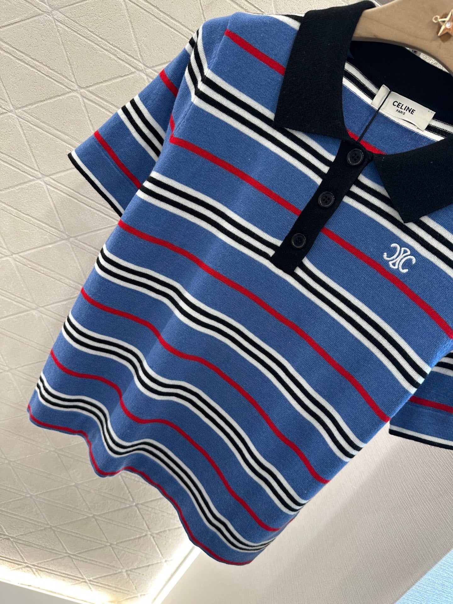 C*♥2025 new product Striped short sleeves