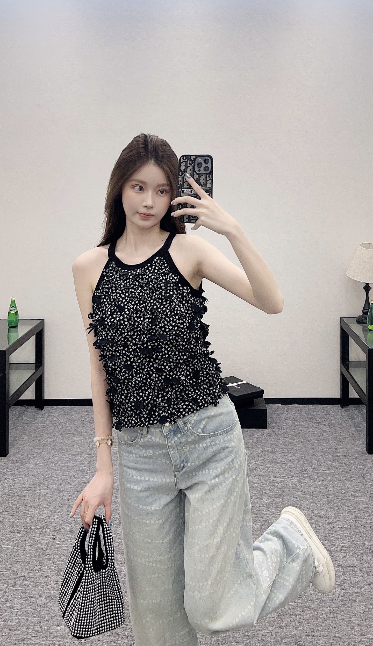 C*♥2025 new product Petal vest