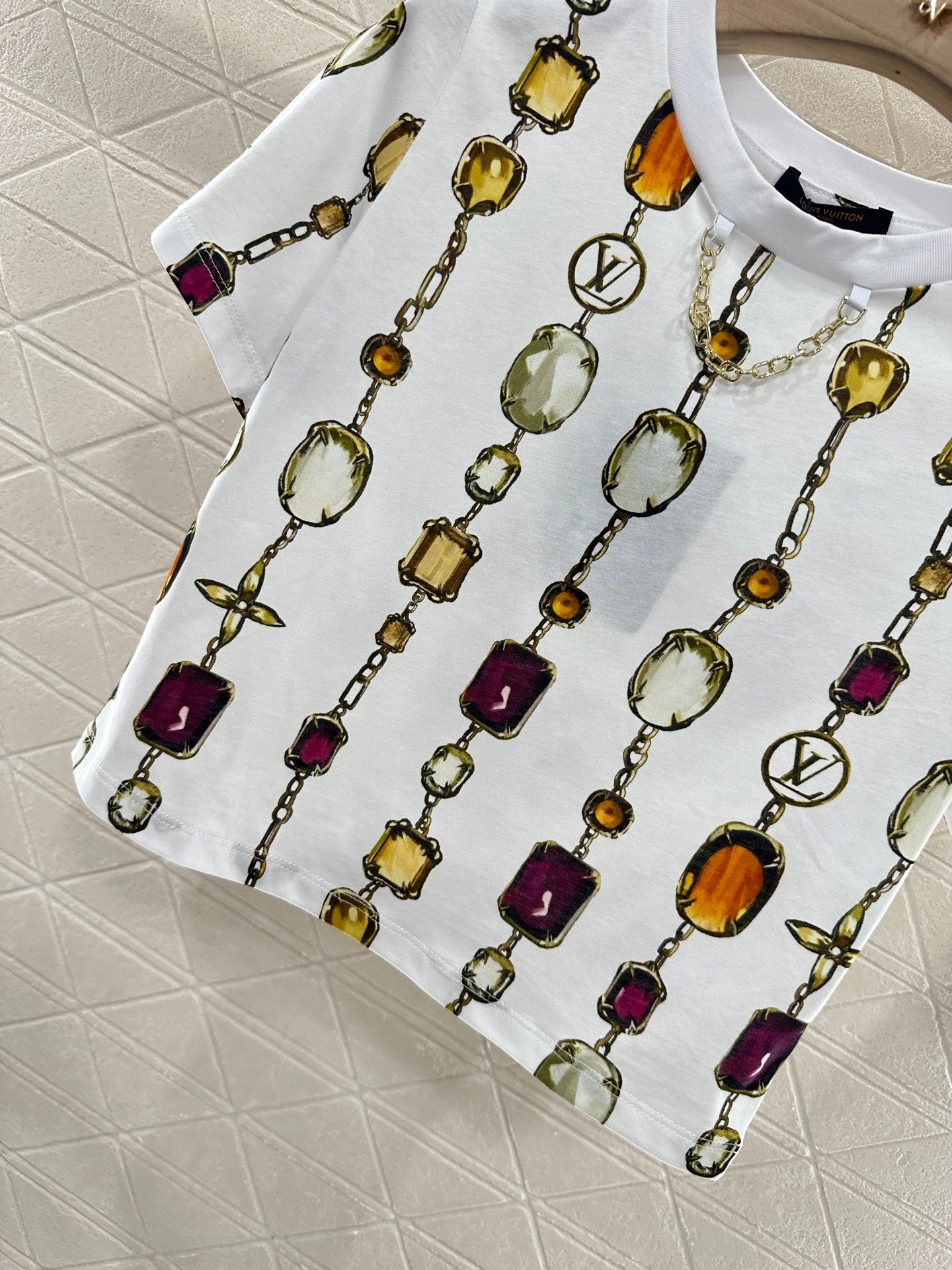 Louis *♥2025 new products Printed chain