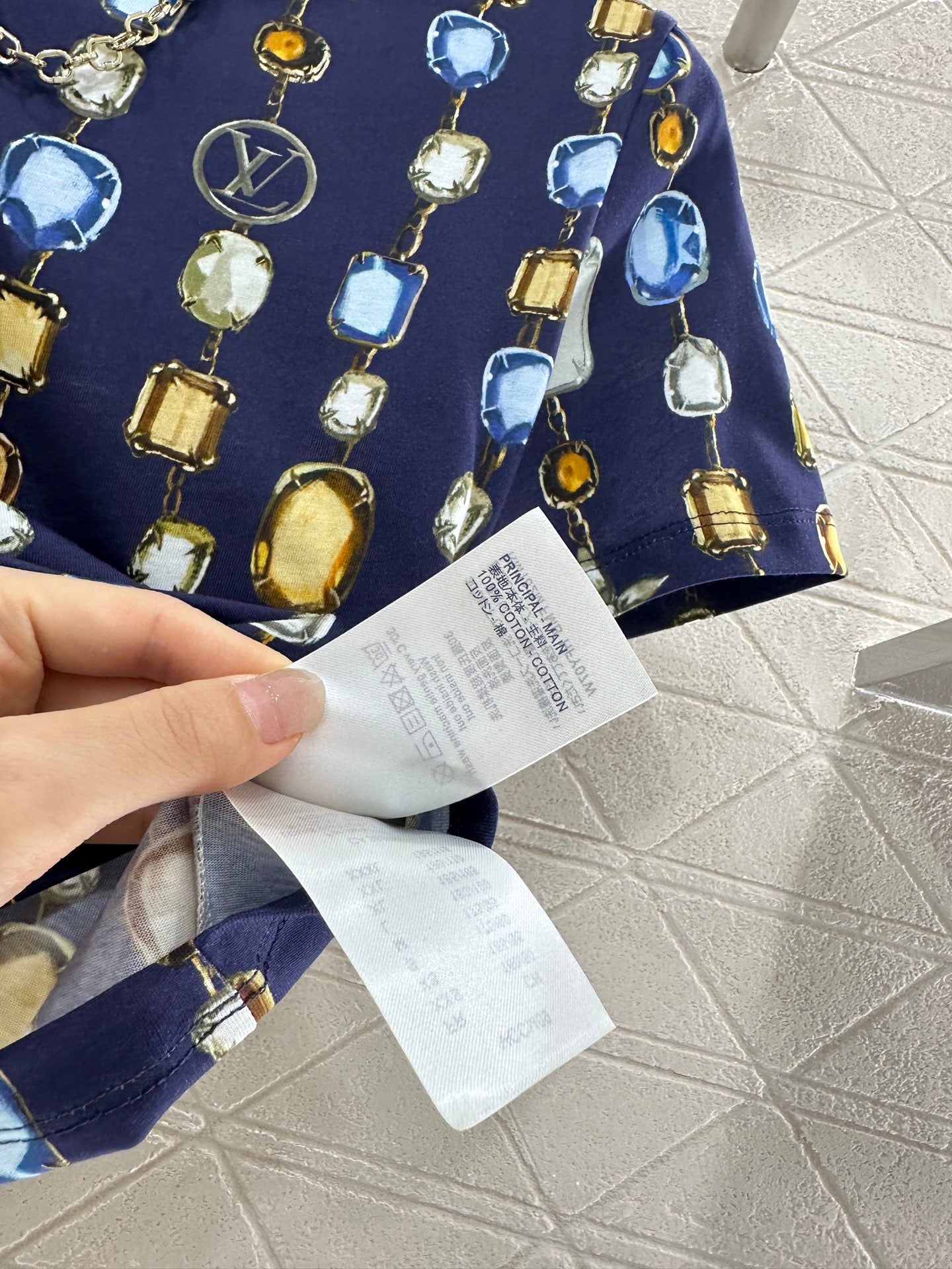 Louis *♥2025 new products Printed chain