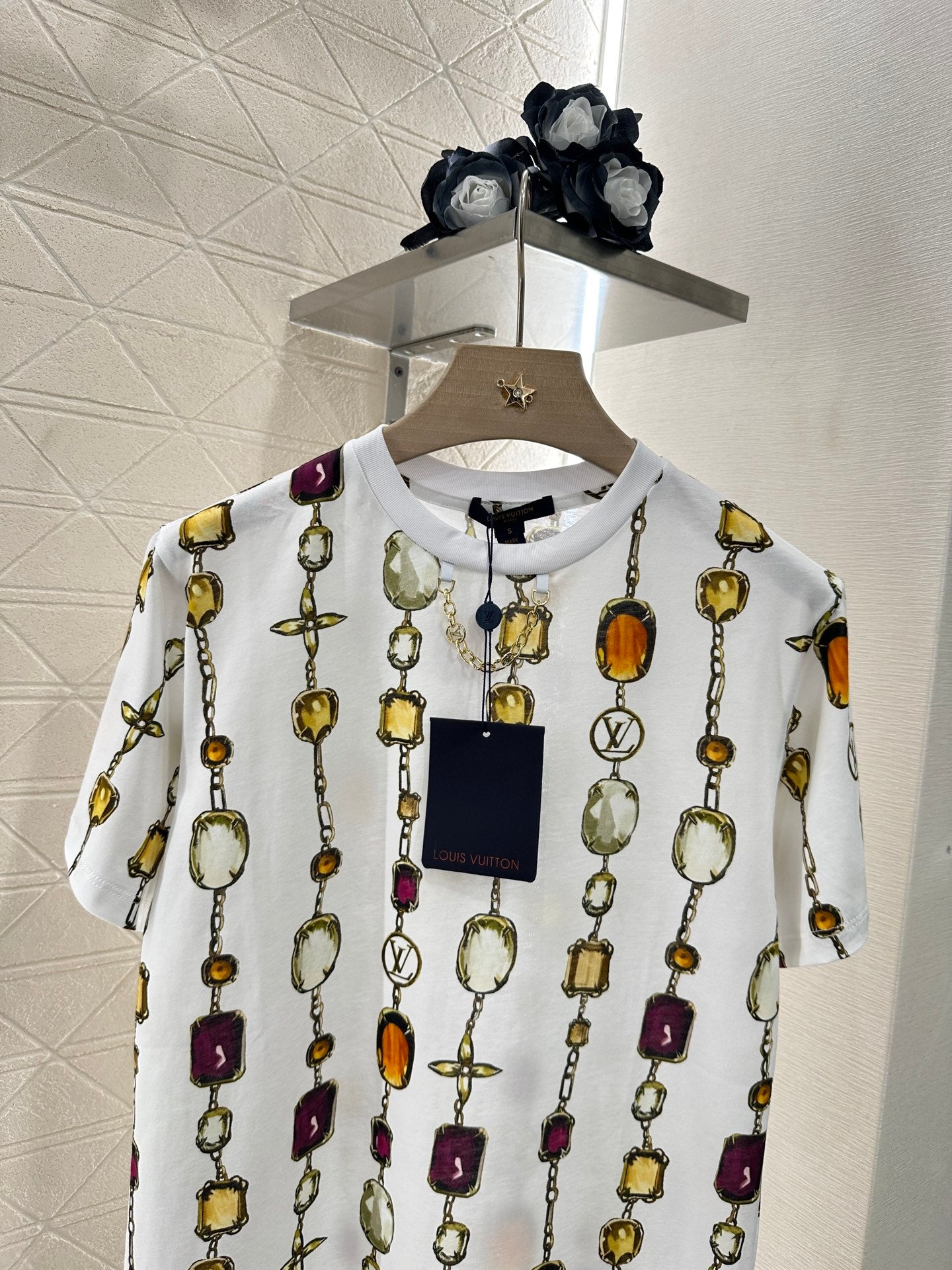 Louis *♥2025 new product Round neck printed chain