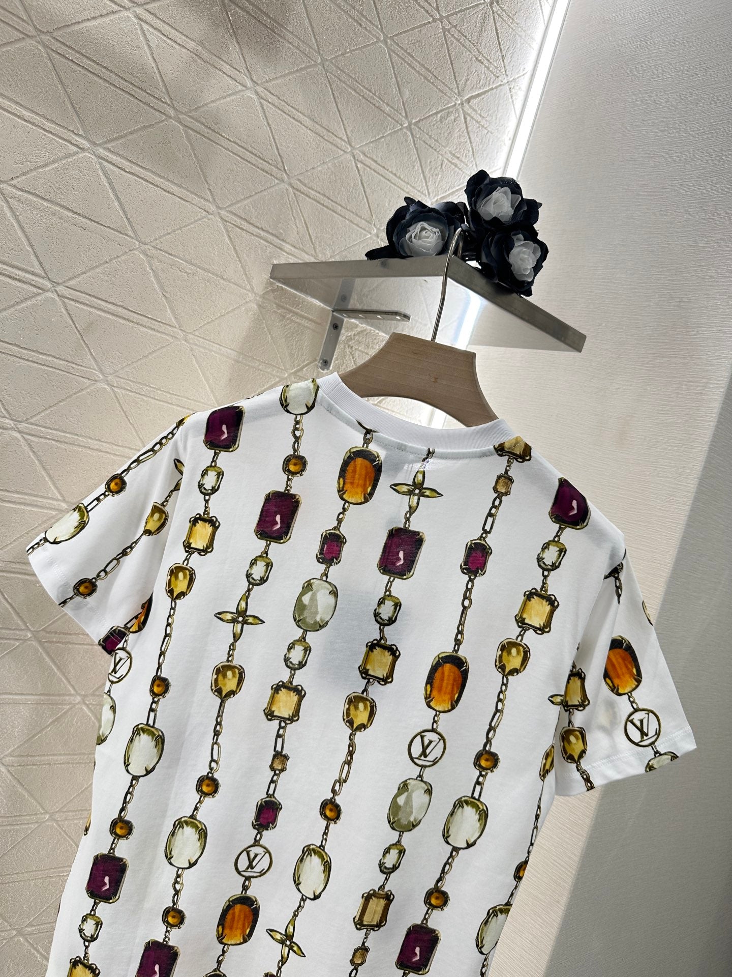 Louis *♥2025 new product Round neck printed chain