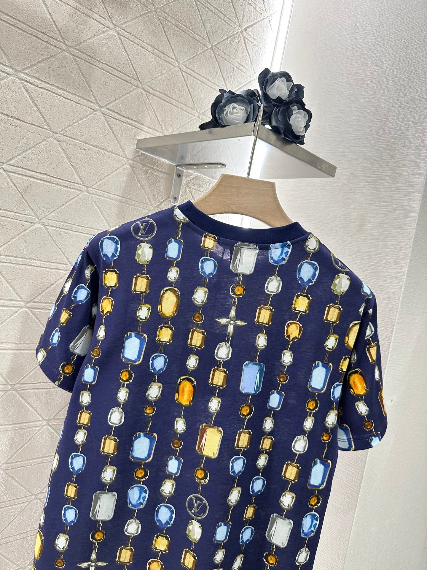 Louis *♥2025 new product Round neck printed chain