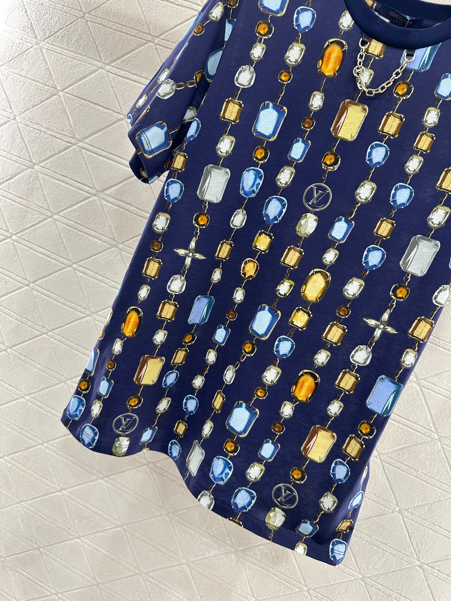Louis *♥2025 new product Round neck printed chain
