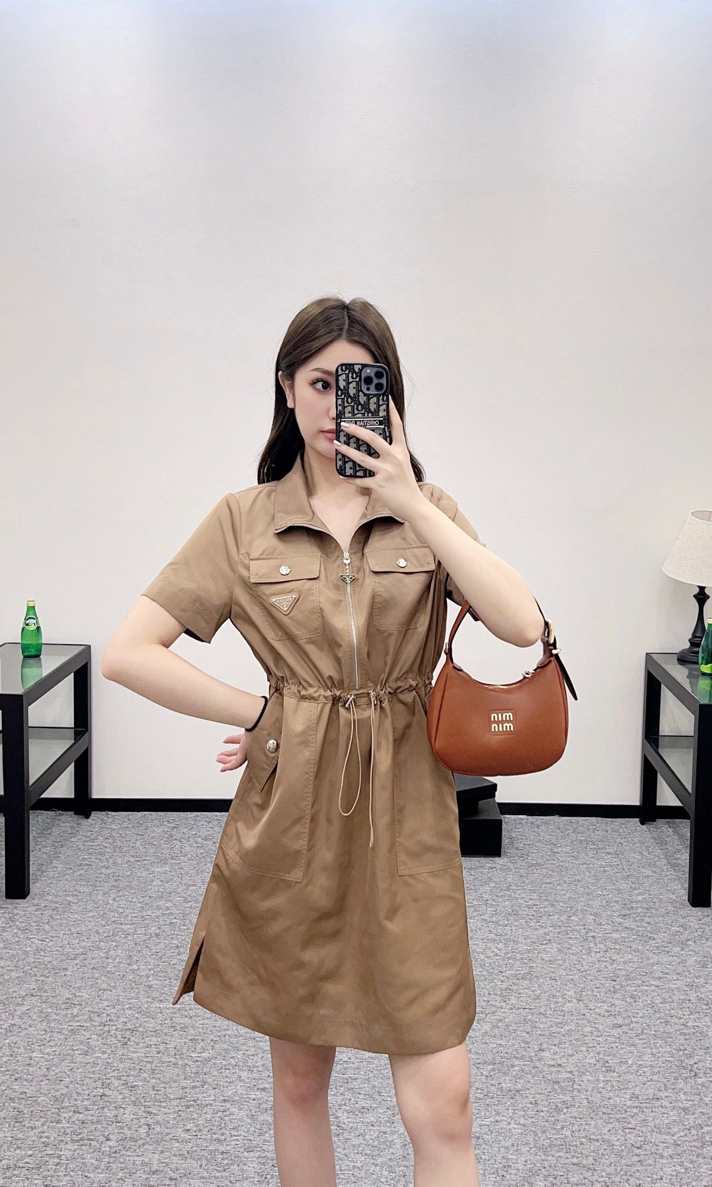 P*♥2024 new products Short-sleeved dress