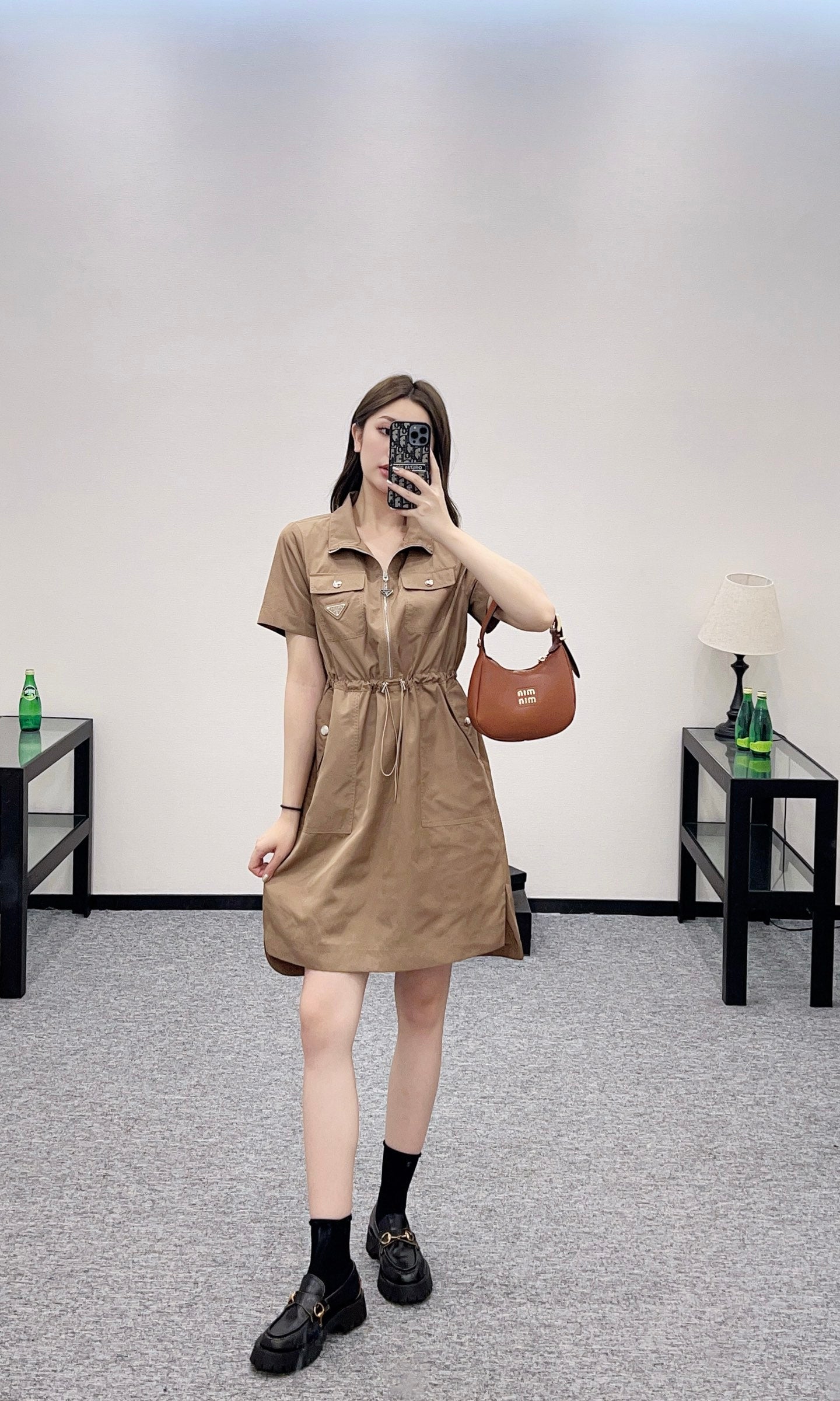 P*♥2024 new products Short-sleeved dress