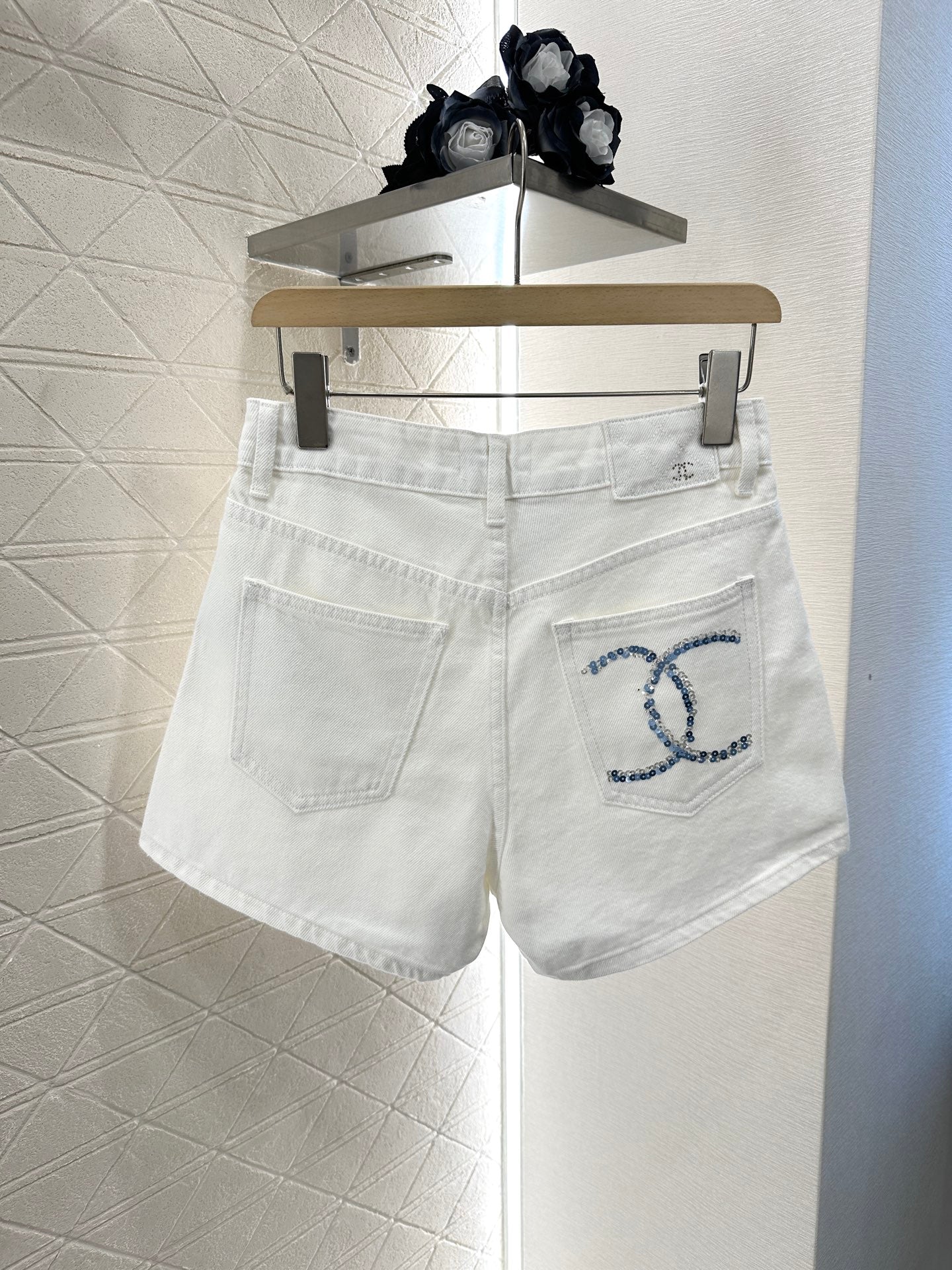 C*♥2025 new products Denim shorts