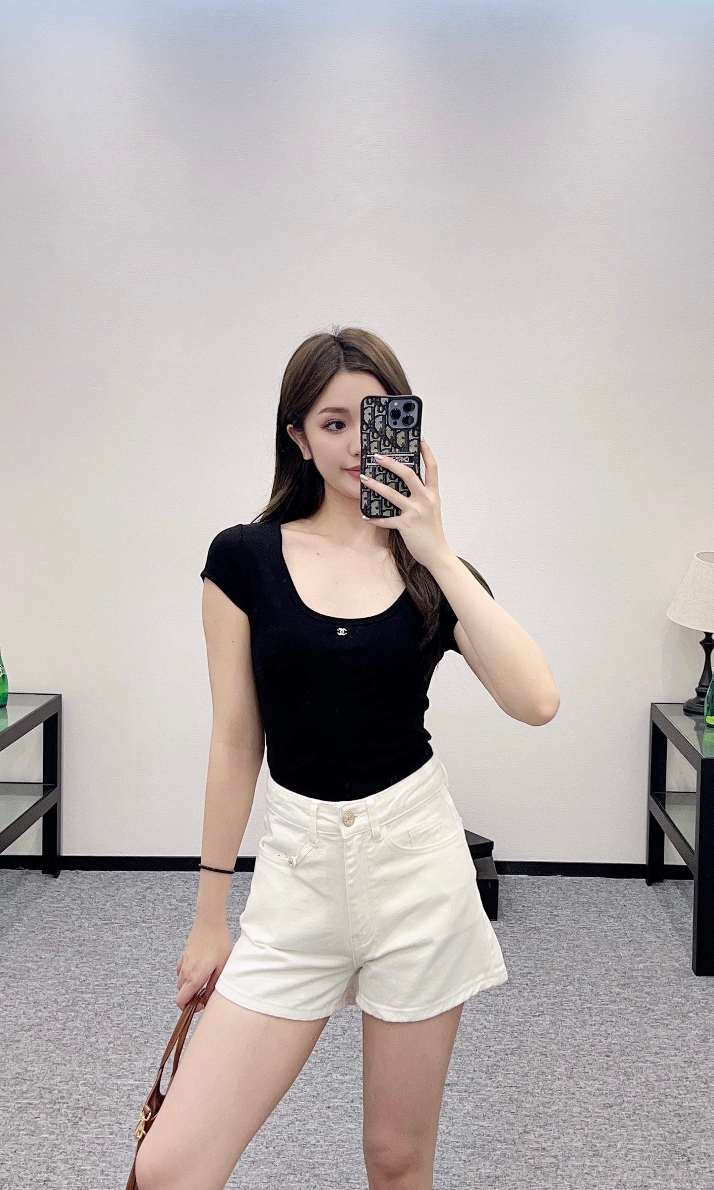 C*♥2025 new products Denim shorts