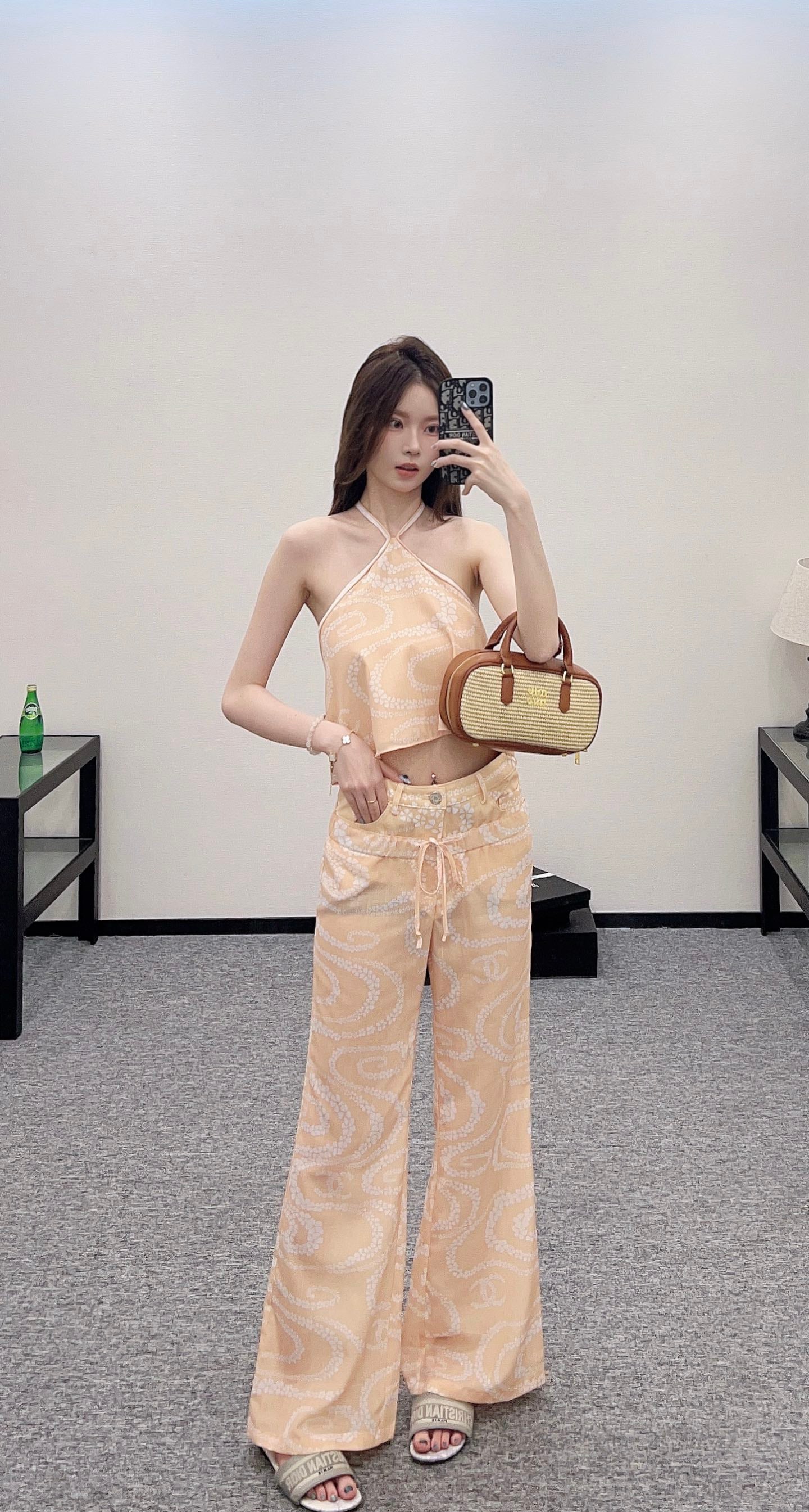 C*♥2025 new products Printed trousers