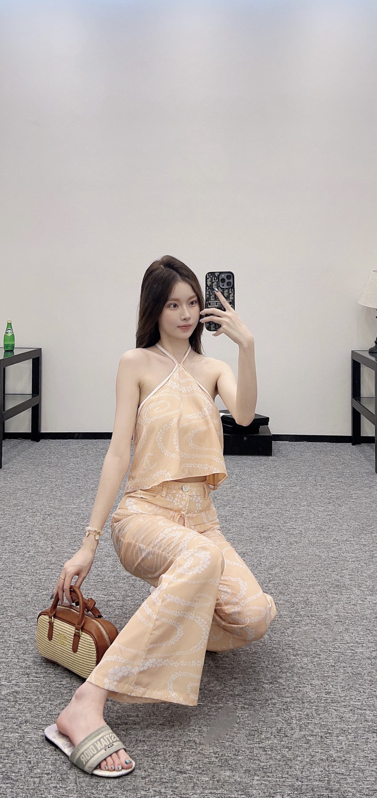 C*♥2025 new products Printed trousers