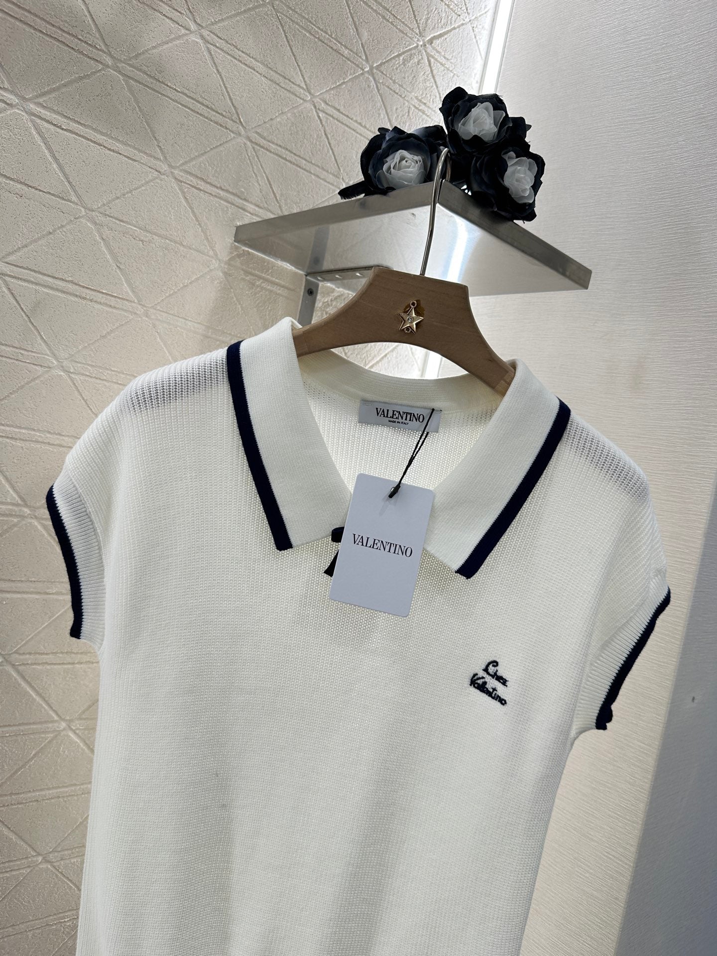 V*♥2025 new products Knitted short sleeves