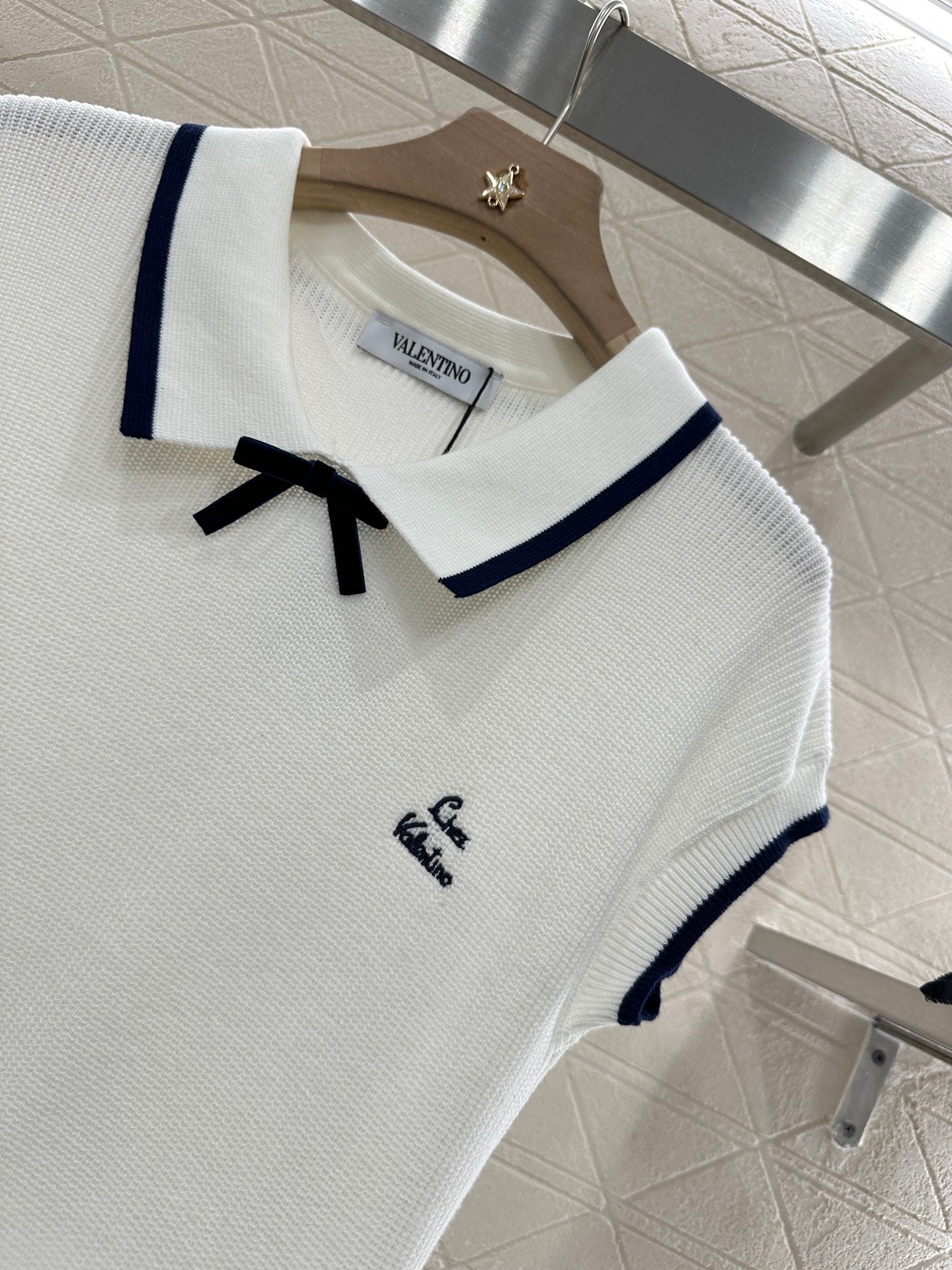 V*♥2025 new products Knitted short sleeves