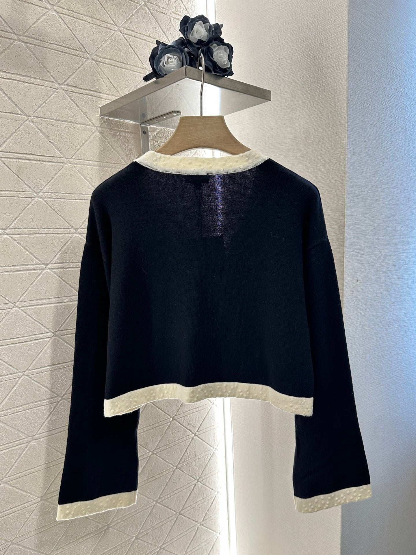 C*♥2025 new product Short knitted cardigan