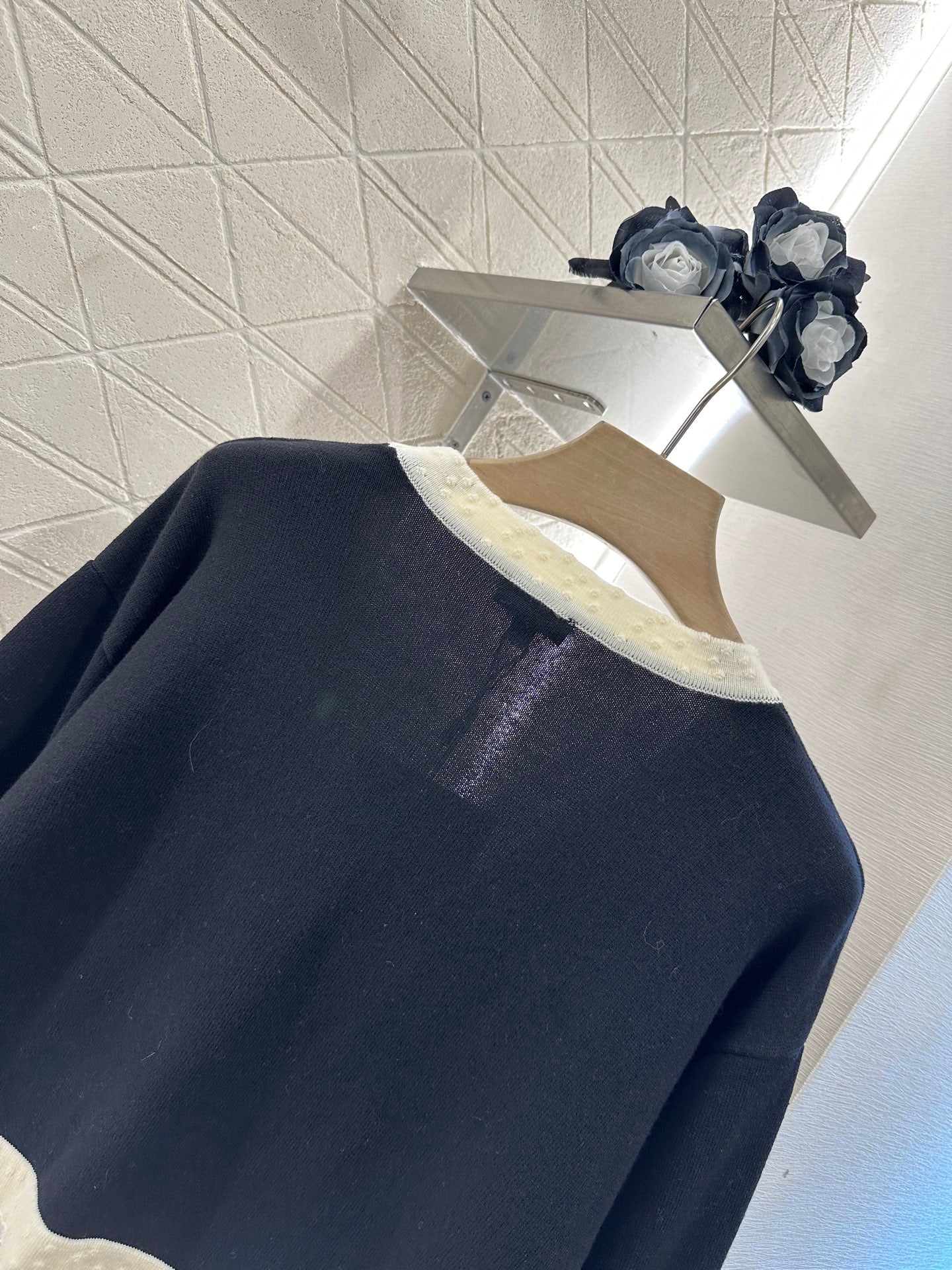 C*♥2025 new product Short knitted cardigan