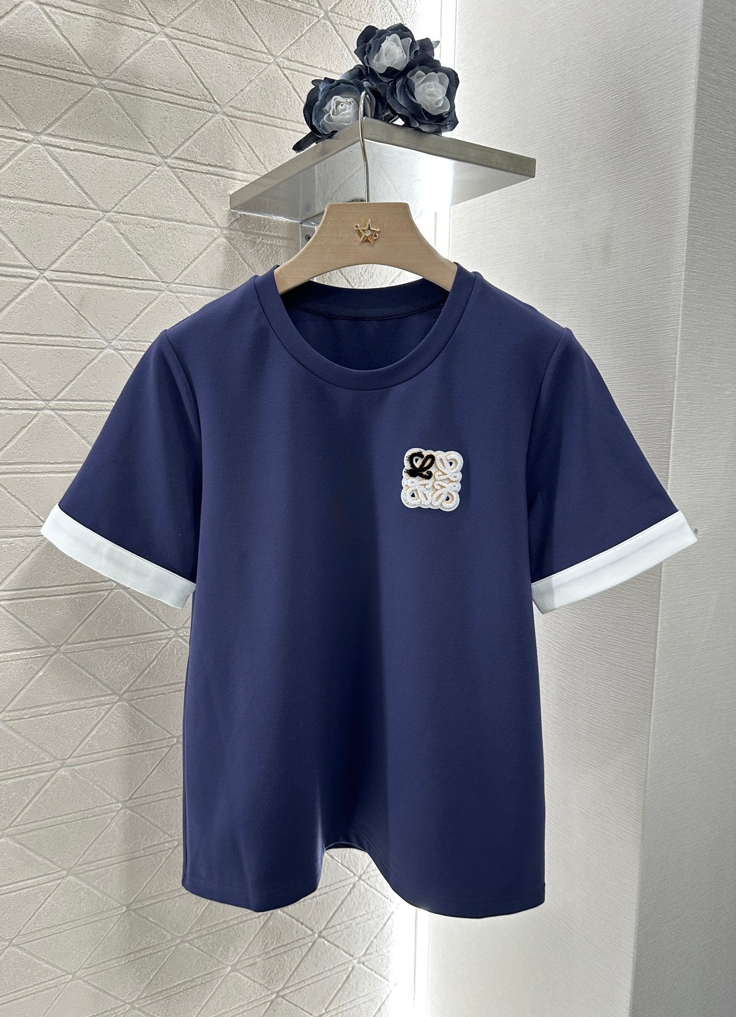 L*w*♥New product Short-sleeved shorts set