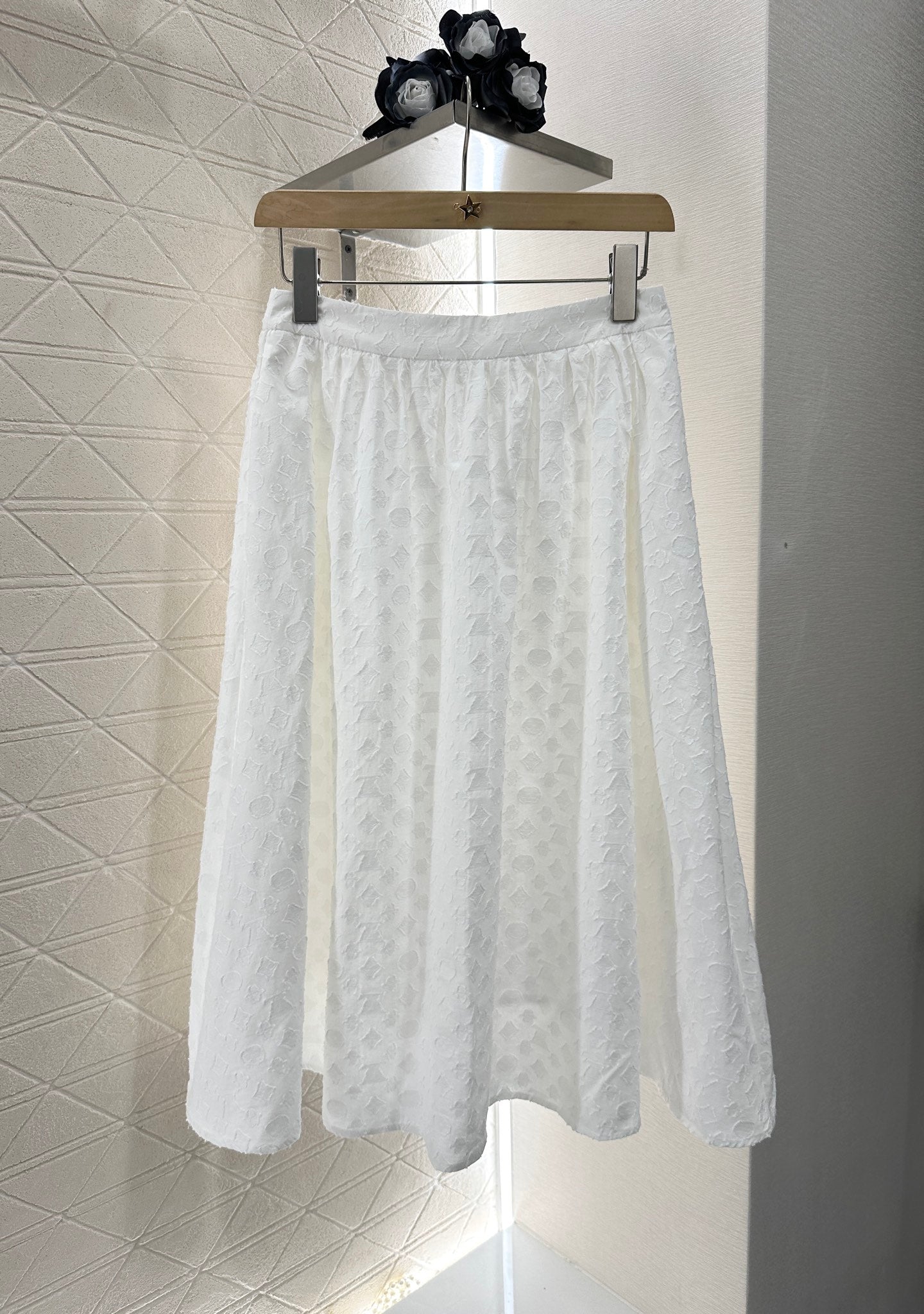 L*♥New Arrival Sleeveless Shirt Skirt Set