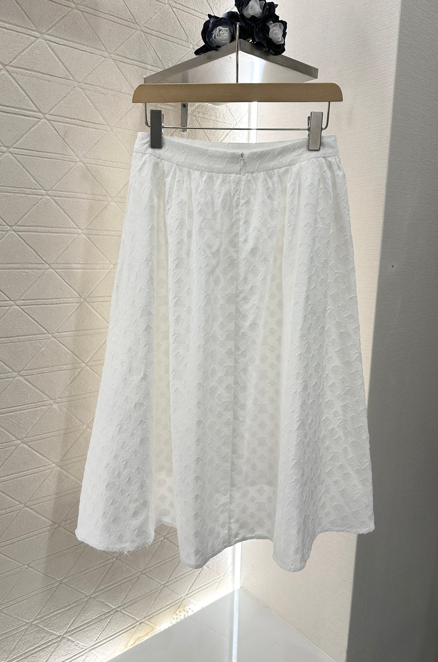 L*♥New Arrival Sleeveless Shirt Skirt Set