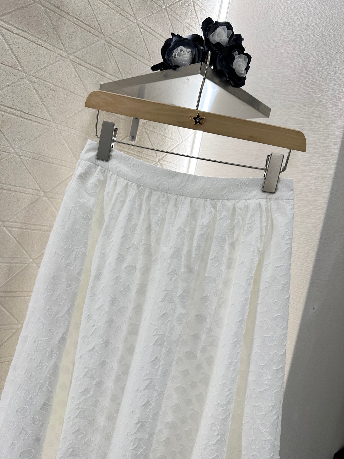 L*♥New Arrival Sleeveless Shirt Skirt Set