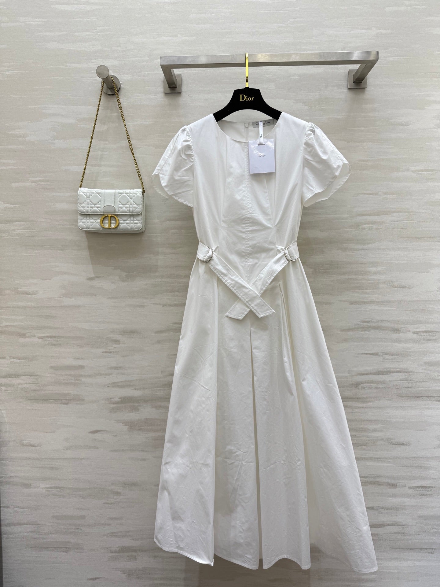 D*♥2025 new style waist-length puff sleeve dress