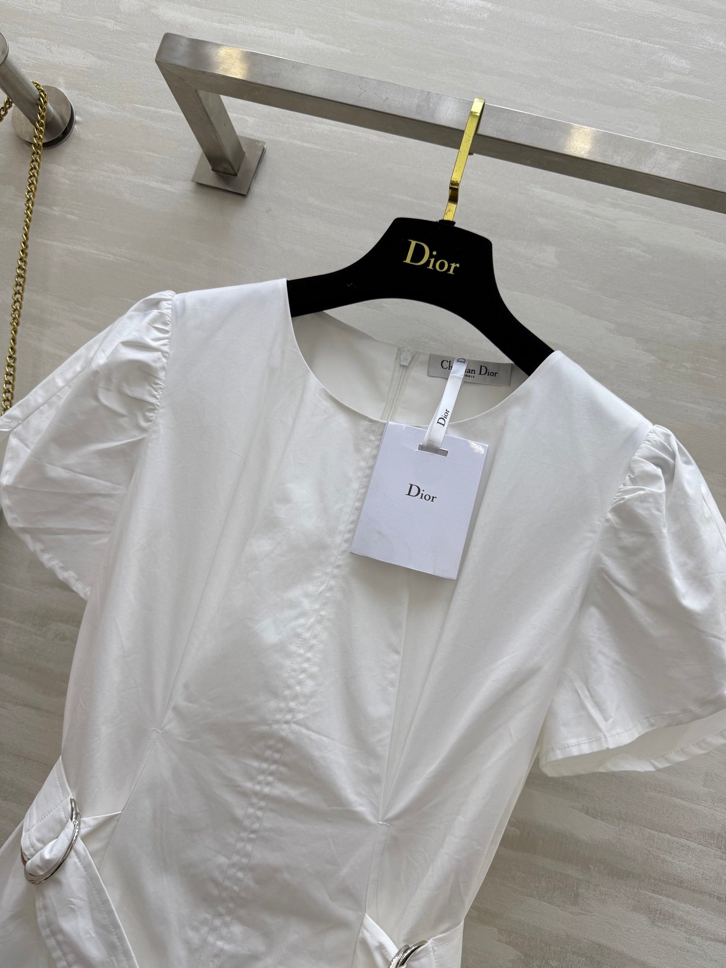 D*♥2025 new style waist-length puff sleeve dress