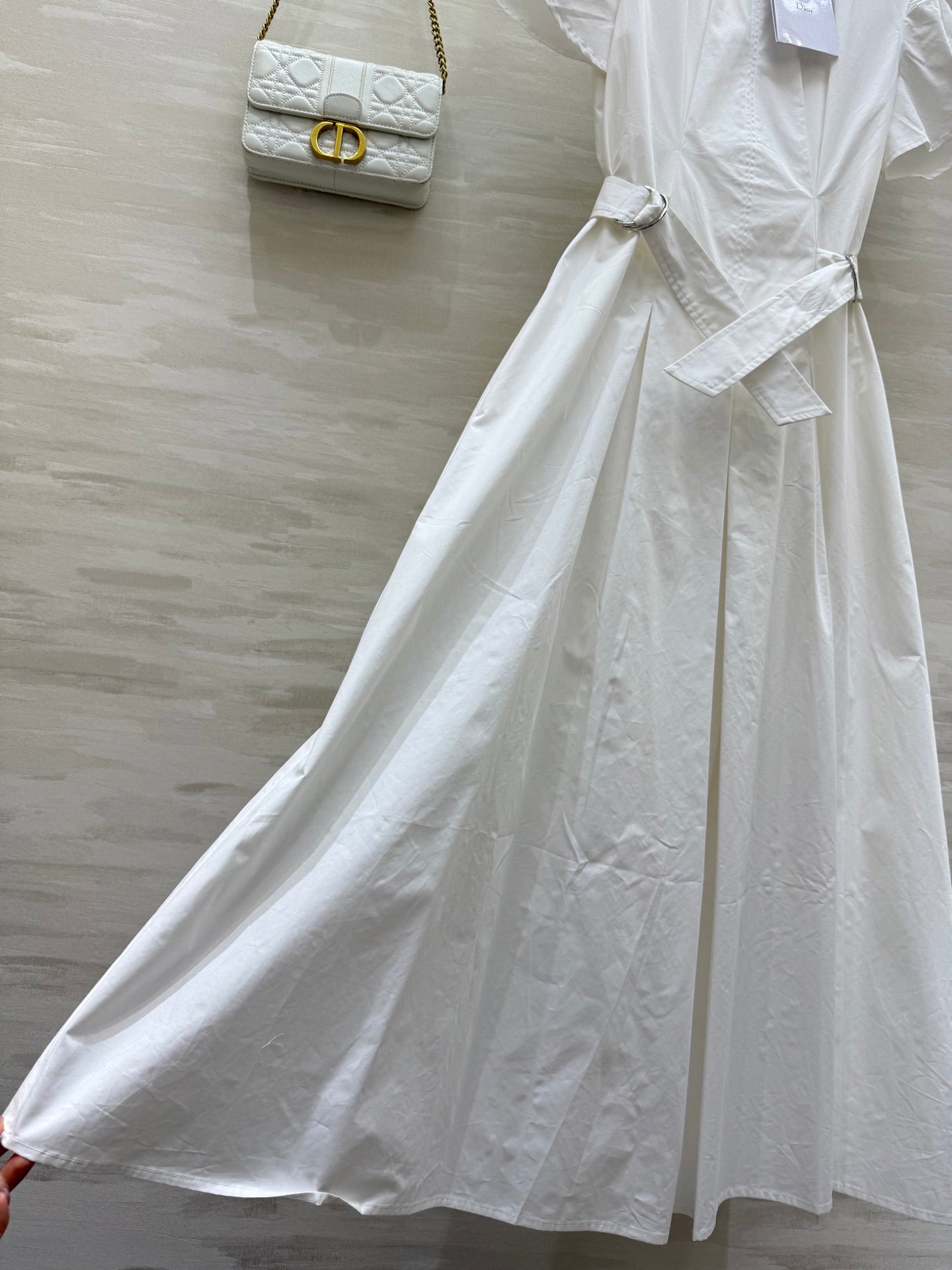D*♥2025 new style waist-length puff sleeve dress