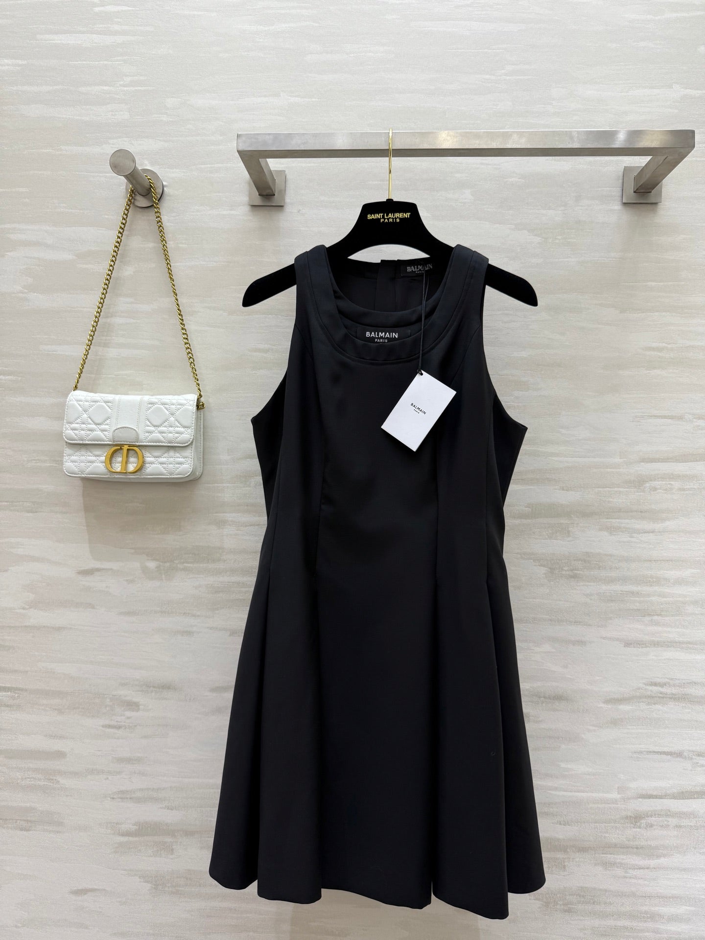 B*♥2025 New Arrivals Sleeveless Dress with Logo