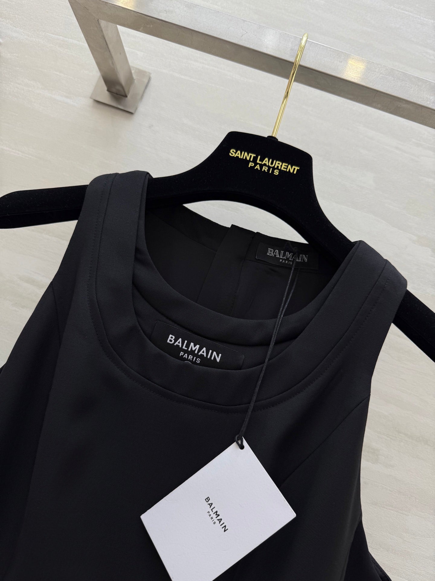 B*♥2025 New Arrivals Sleeveless Dress with Logo