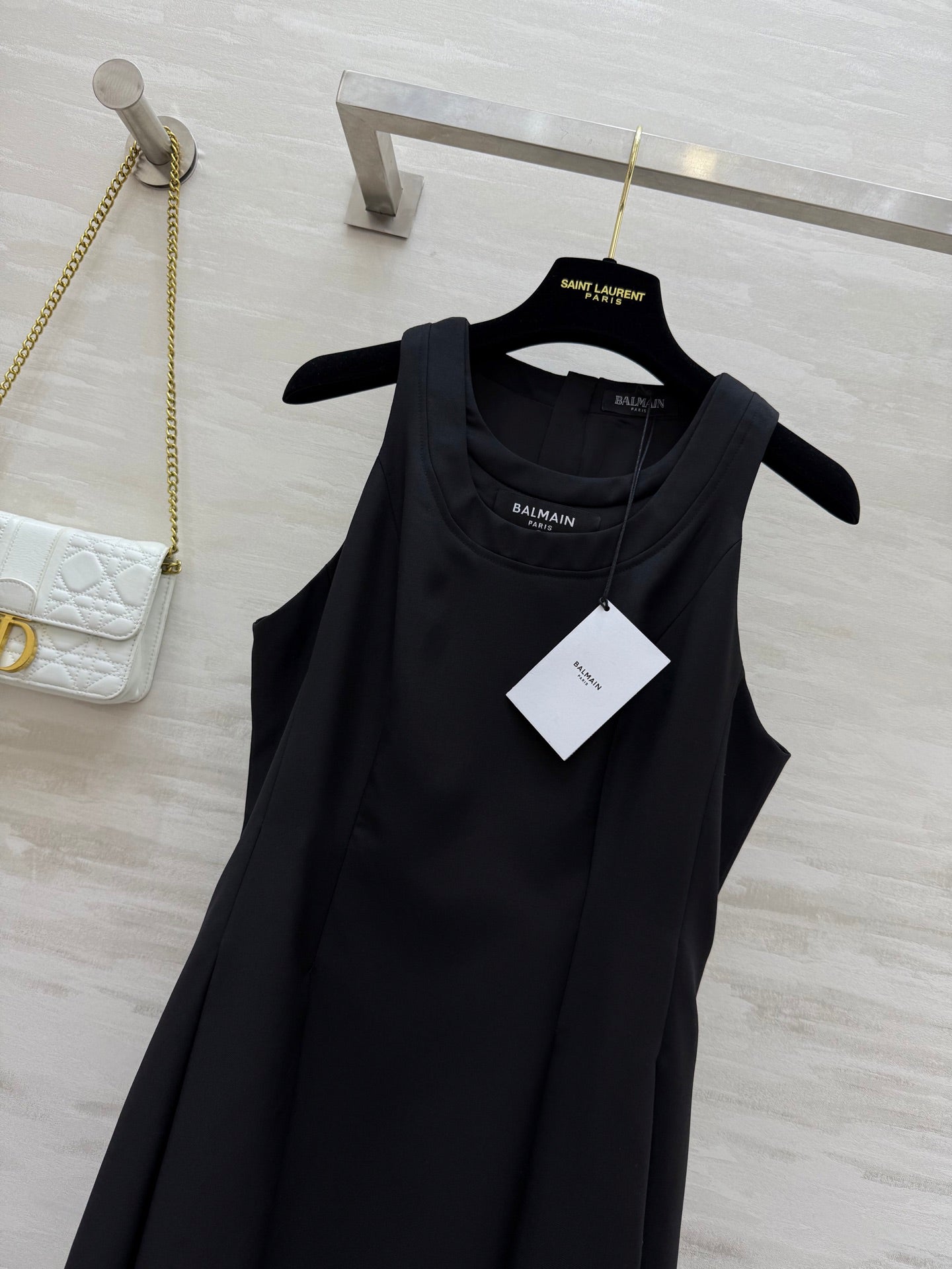 B*♥2025 New Arrivals Sleeveless Dress with Logo
