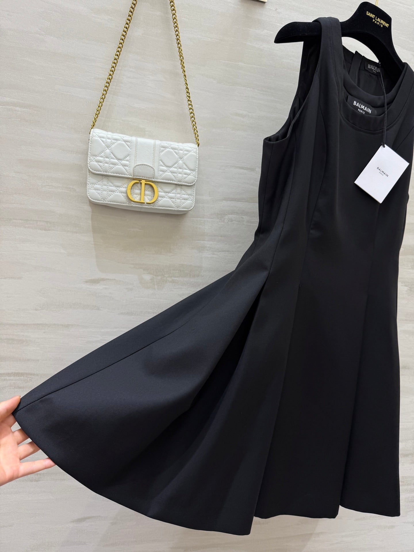 B*♥2025 New Arrivals Sleeveless Dress with Logo