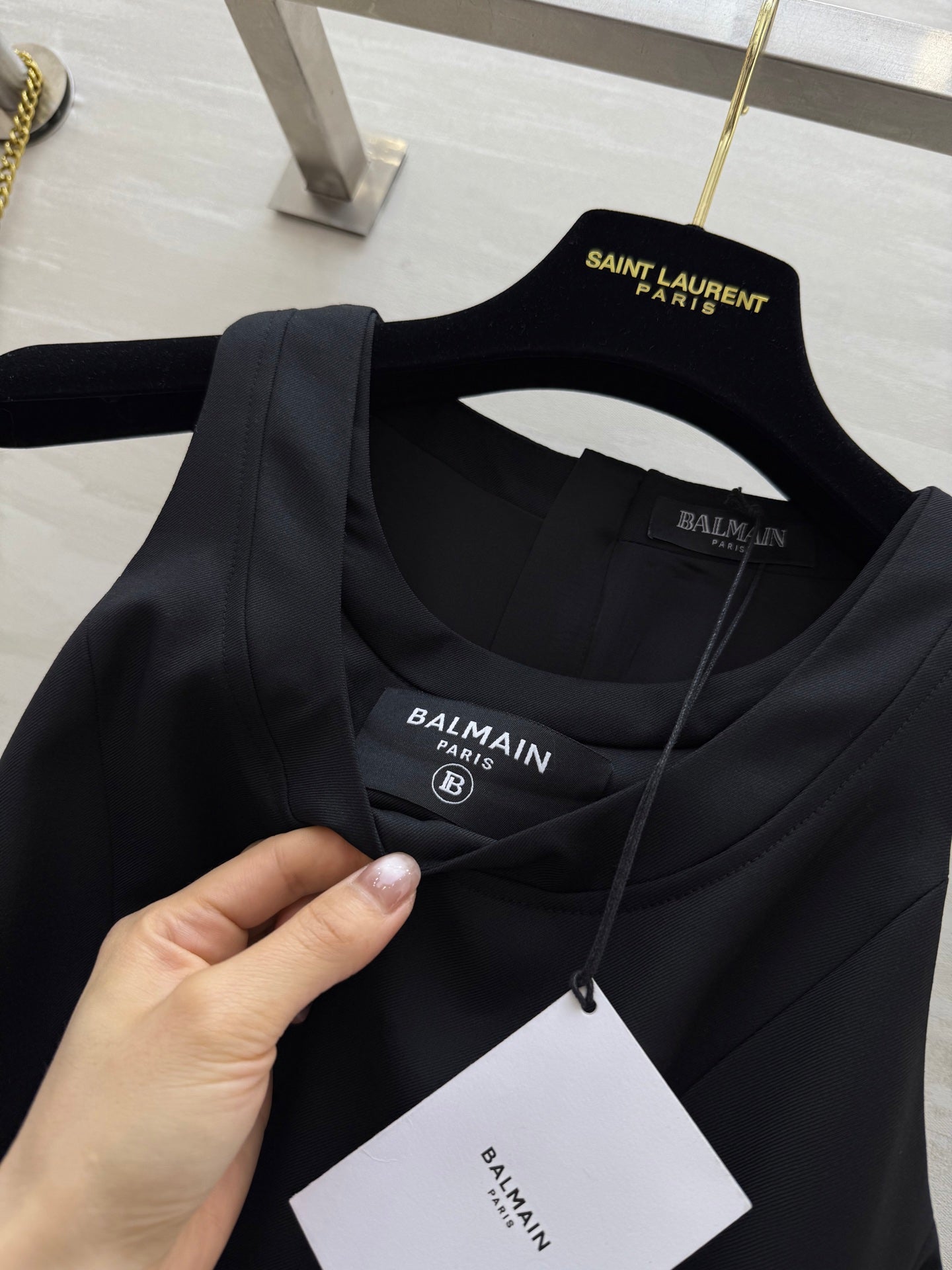 B*♥2025 New Arrivals Sleeveless Dress with Logo