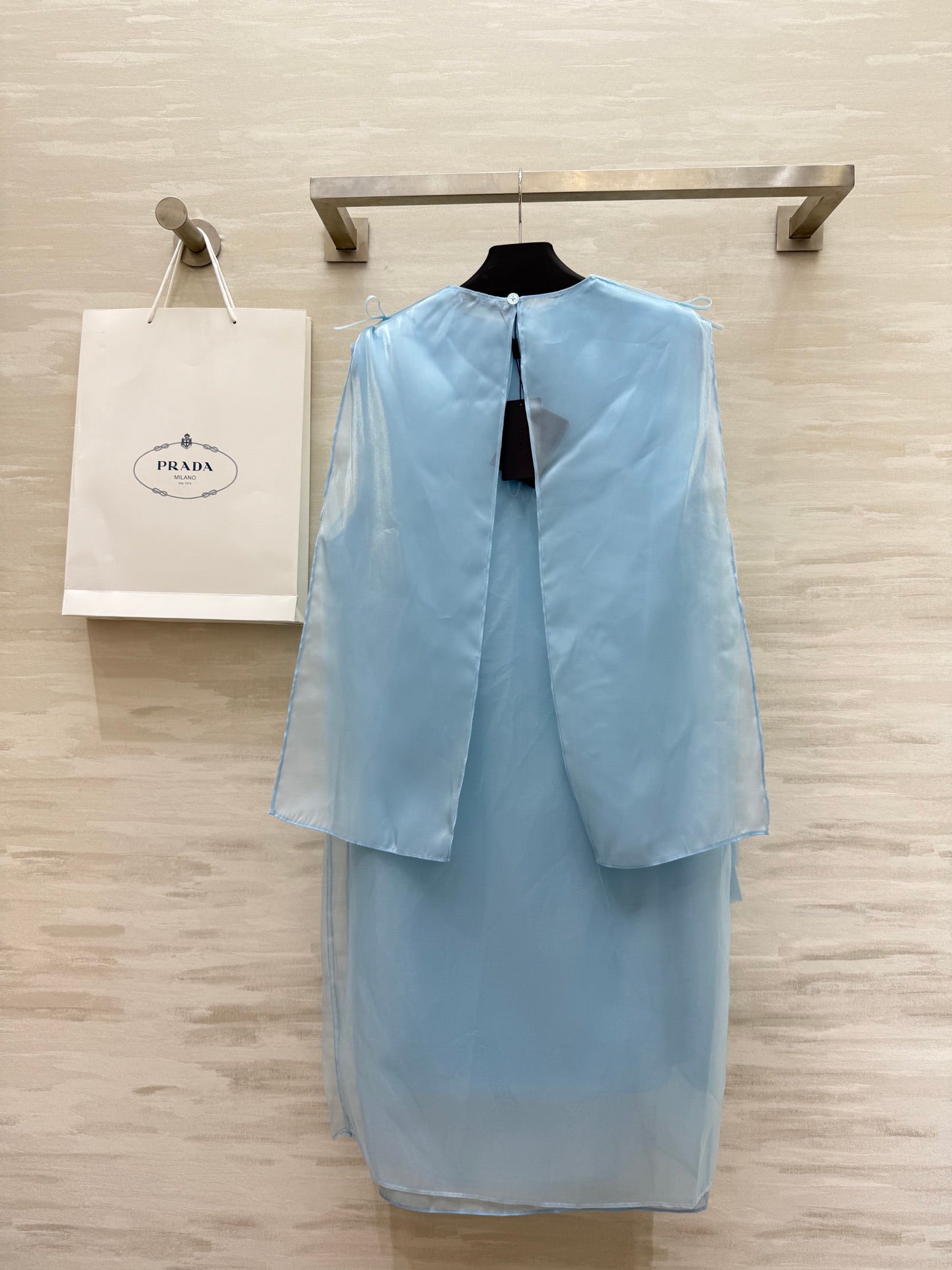 P♥2025 new four-piece layered organza dress
