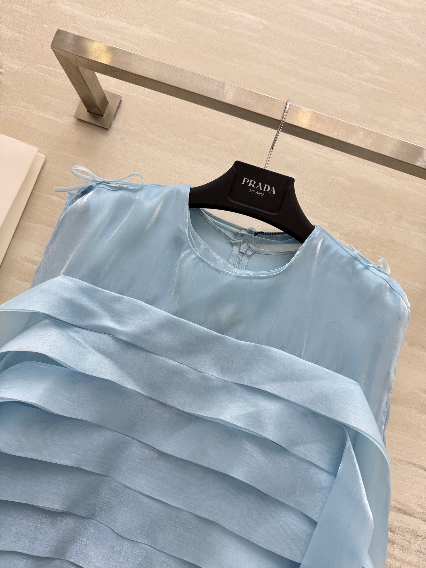 P♥2025 new four-piece layered organza dress