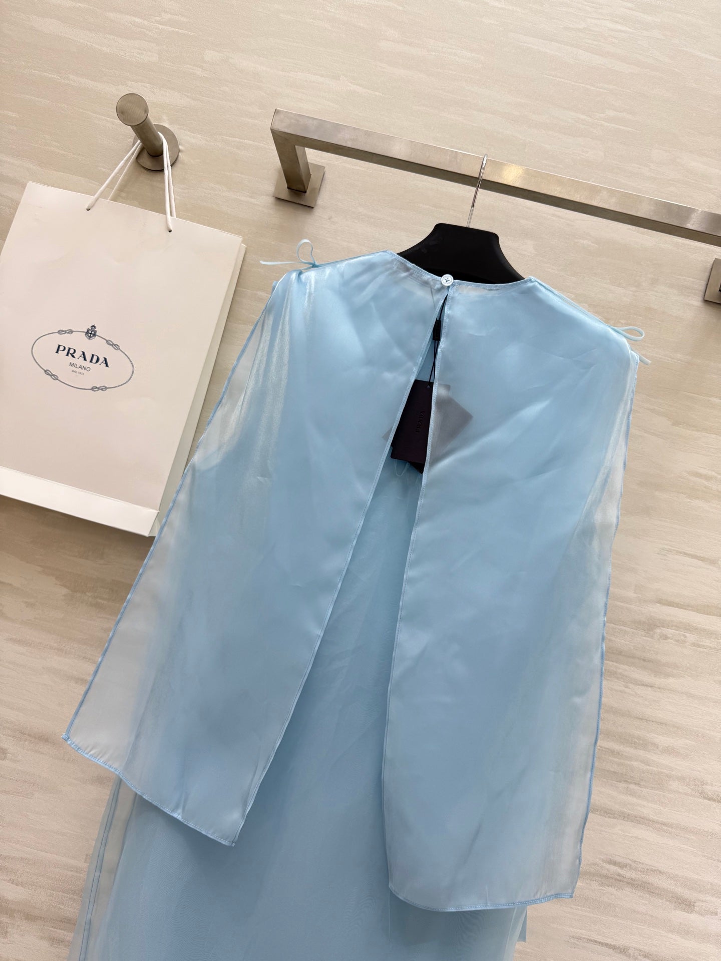 P♥2025 new four-piece layered organza dress
