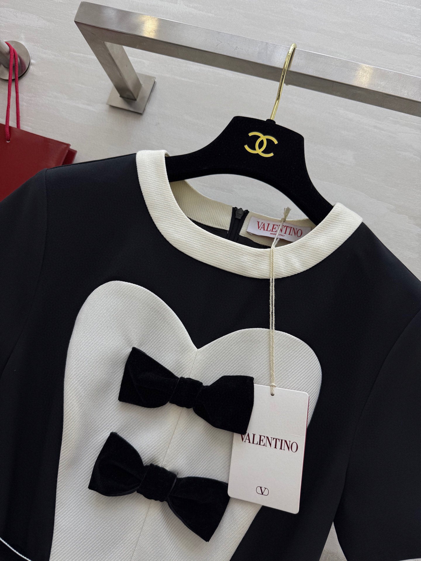 V*♡²⁵Retro palace style bow dress