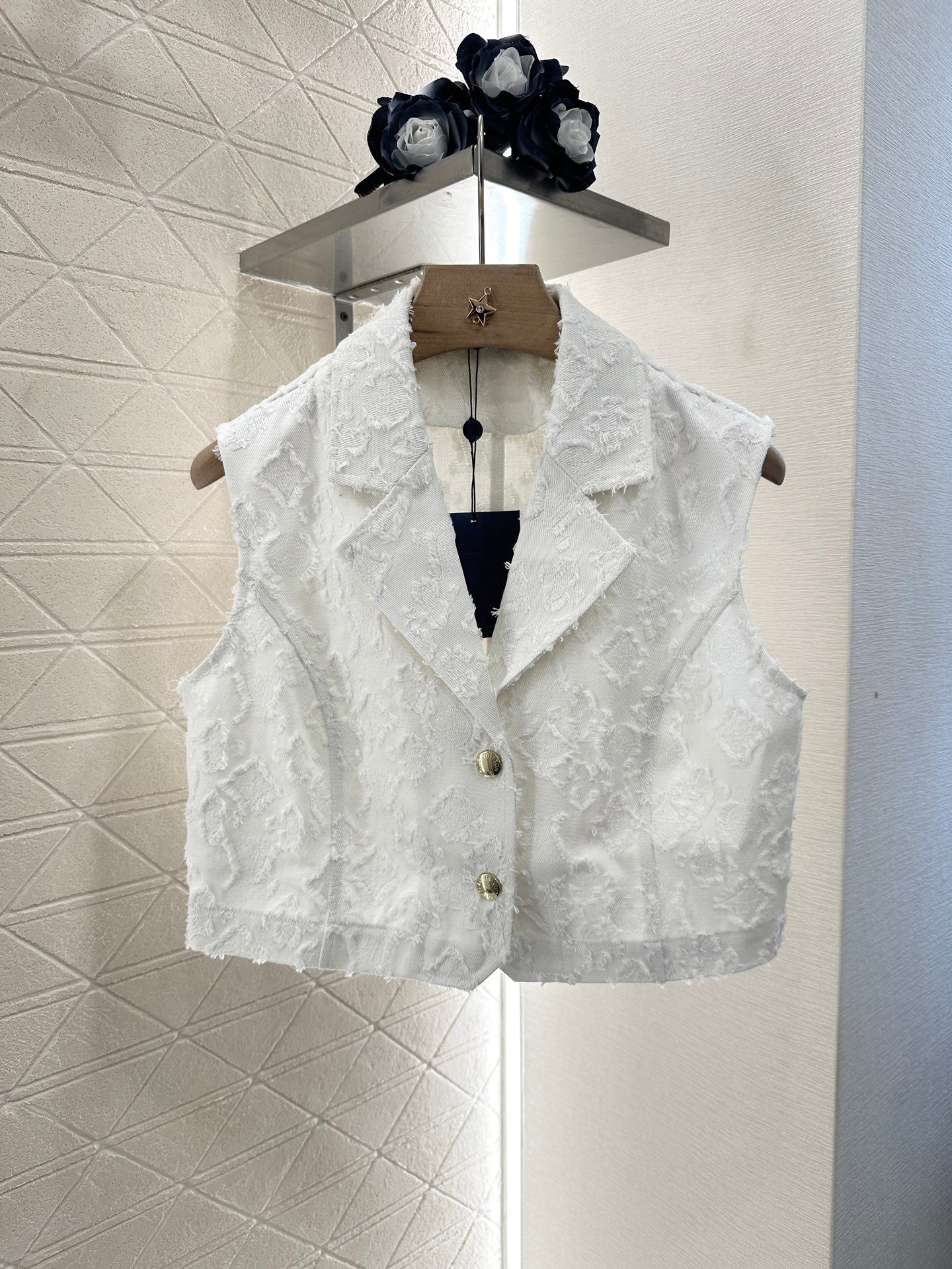 L*♥2025 new products Vest shorts set