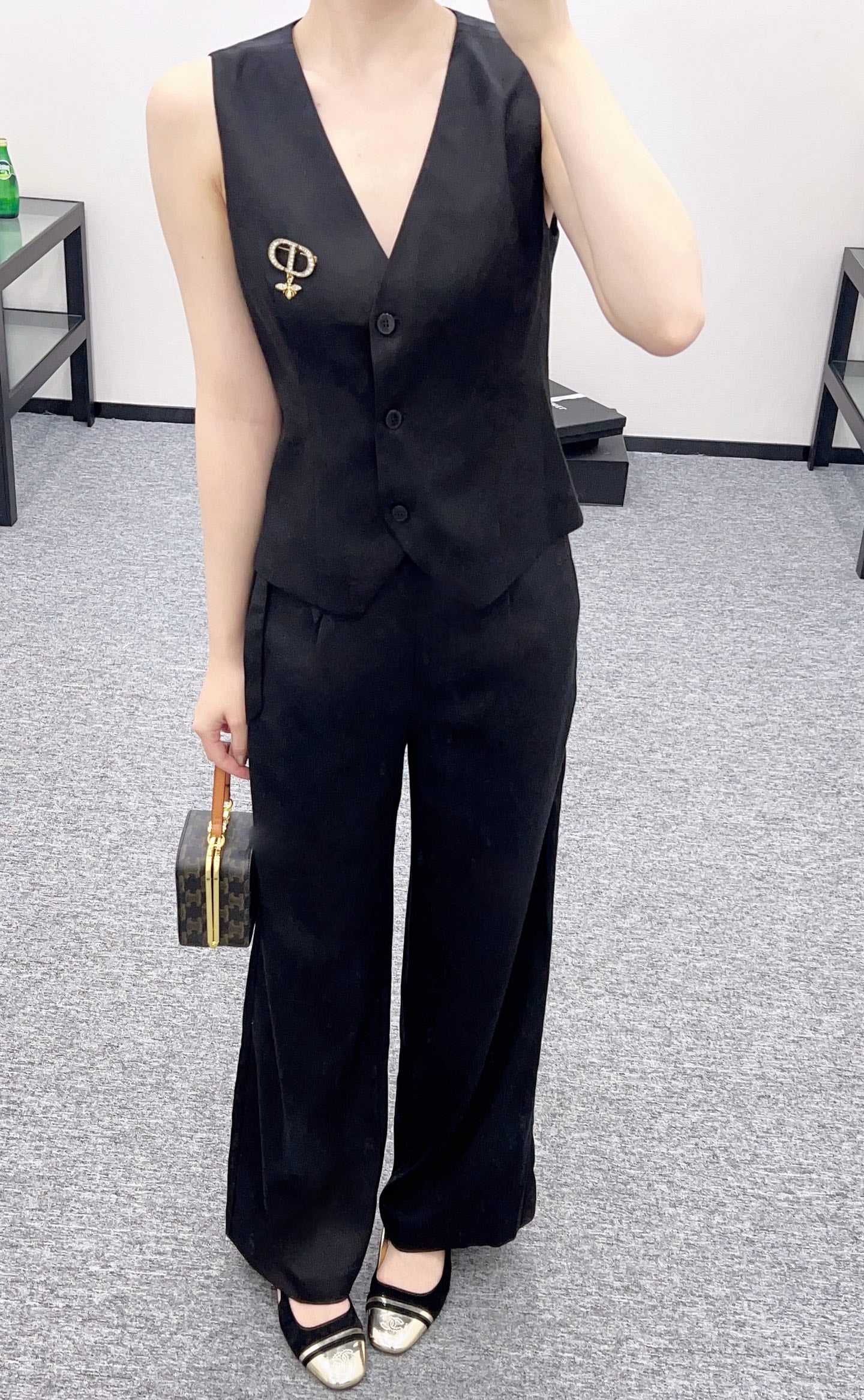 D*♥2025 new products Vest and trousers set
