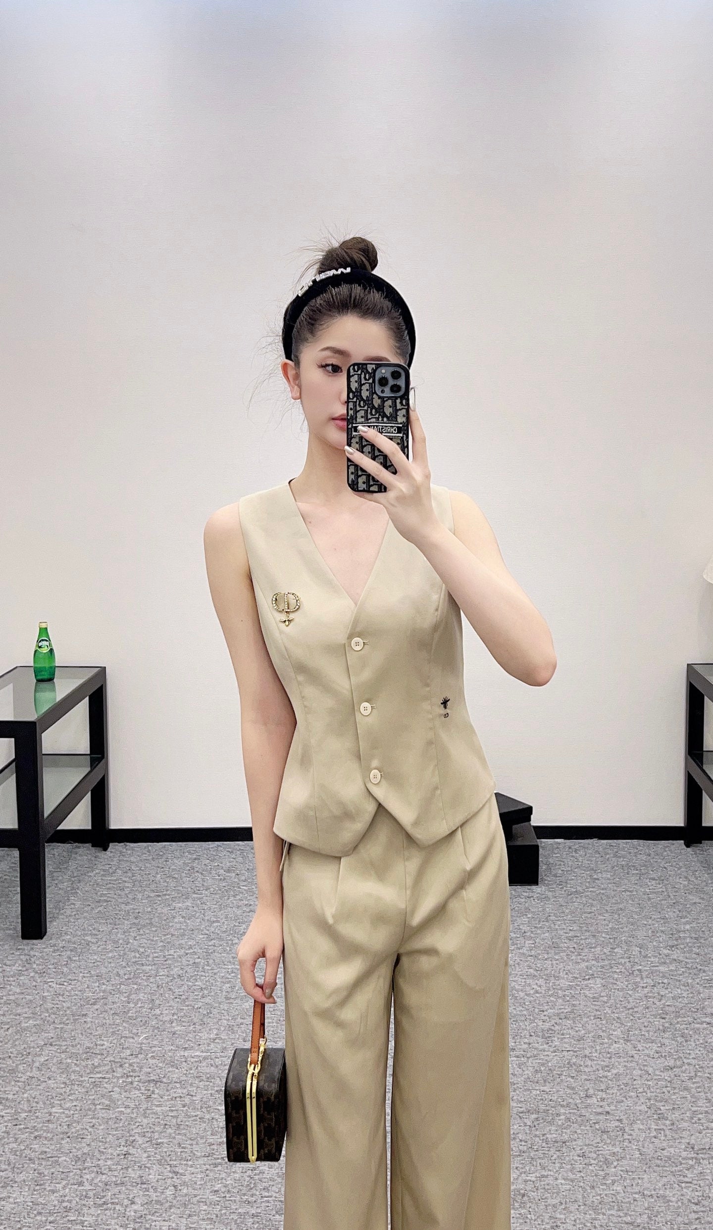 D*♥2025 new products Vest and trousers set
