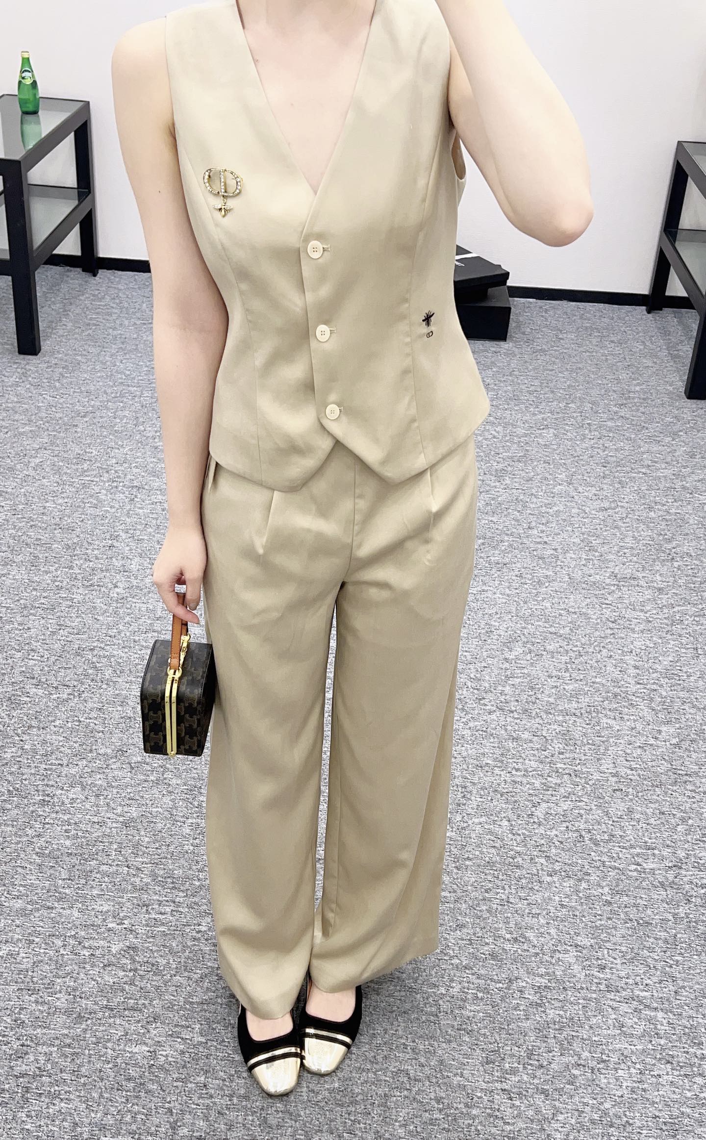 D*♥2025 new products Vest and trousers set