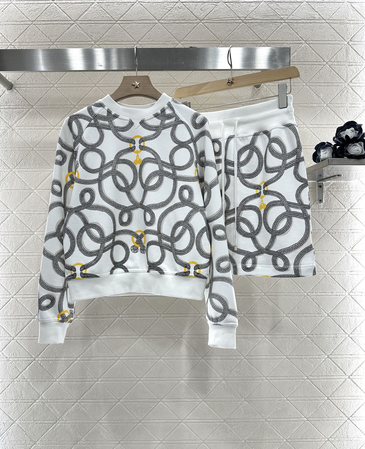 H*♥2024 new products Sweater skirt set