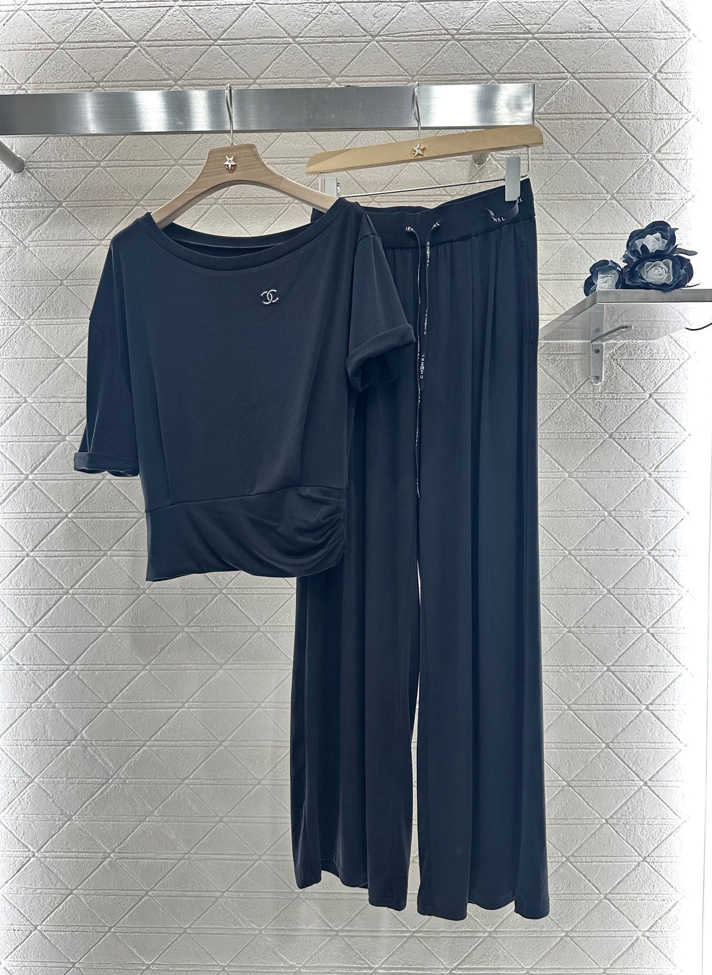 C*♥2025 new products Short-sleeved trousers suit