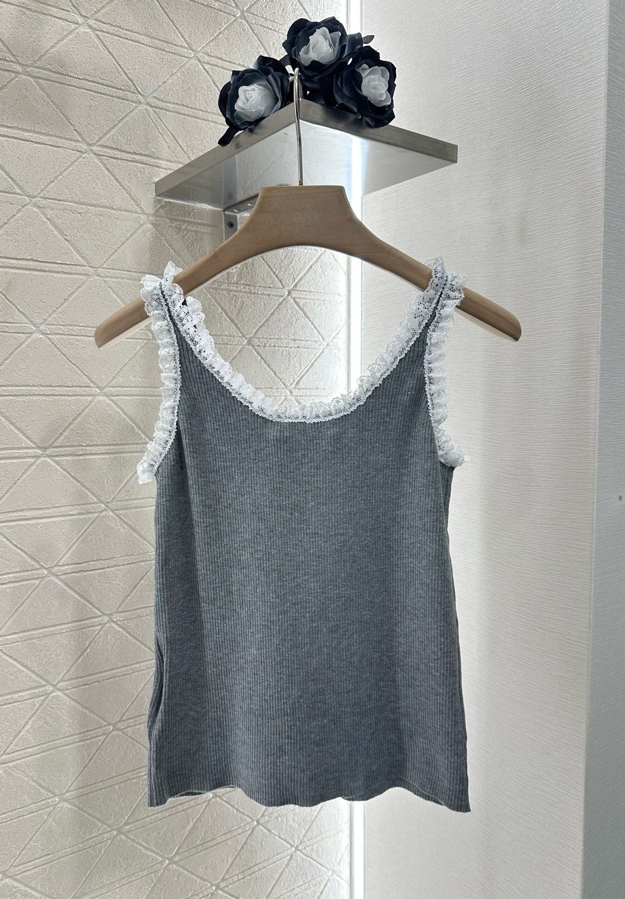 Mi*mi*♥2025 new product Lace vest