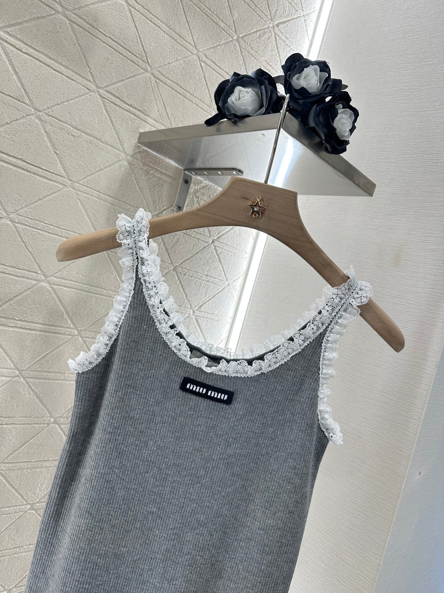 Mi*mi*♥2025 new product Lace vest