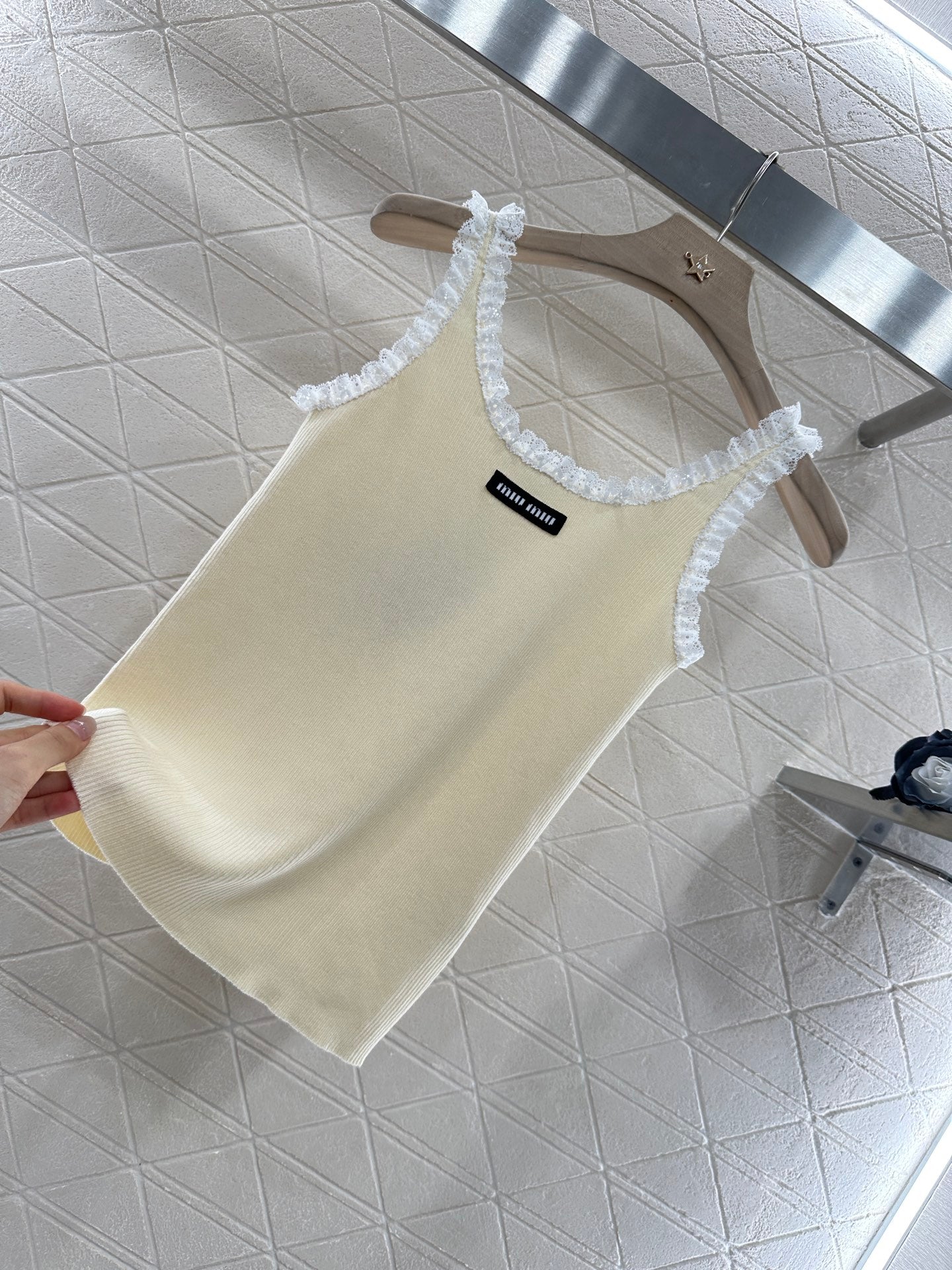 Mi*mi*♥2025 new product Lace vest